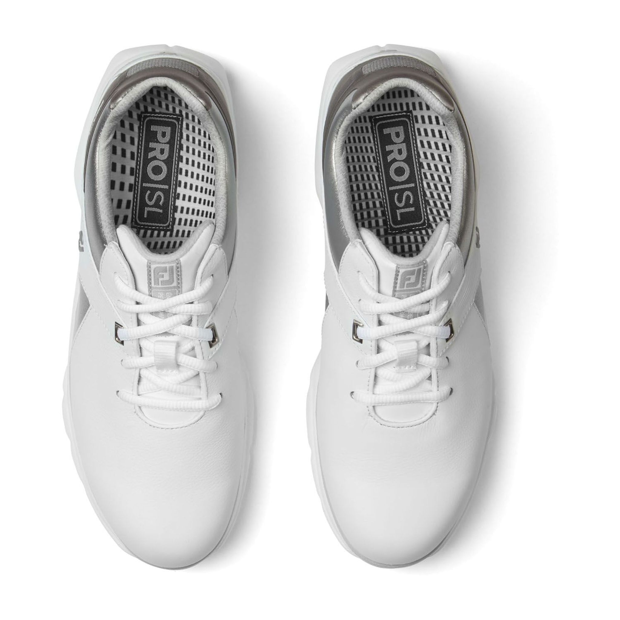 Footjoy W Pro SL Wide White/Silver/Grey Damen