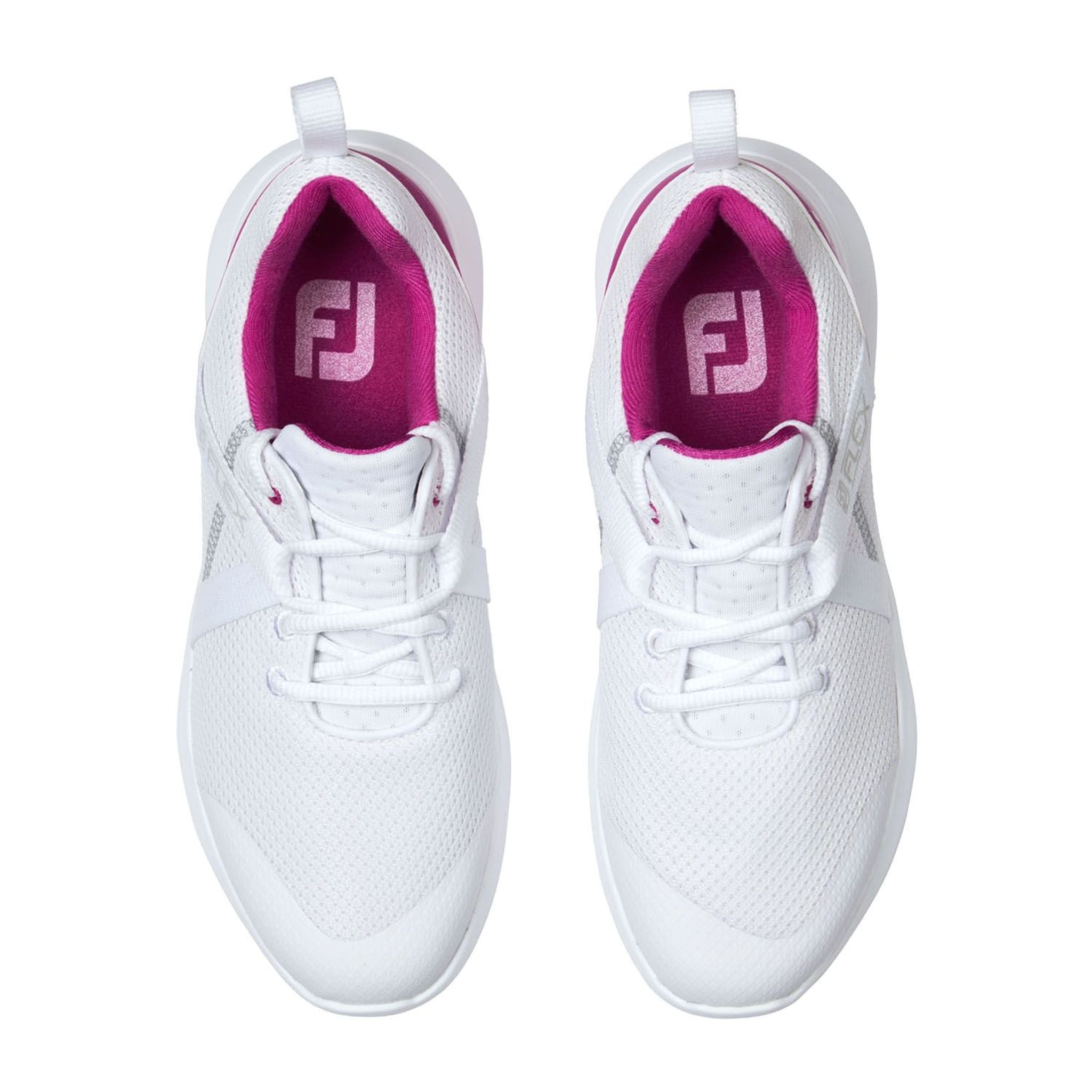 Footjoy W Flex White/Fuchsia Damen