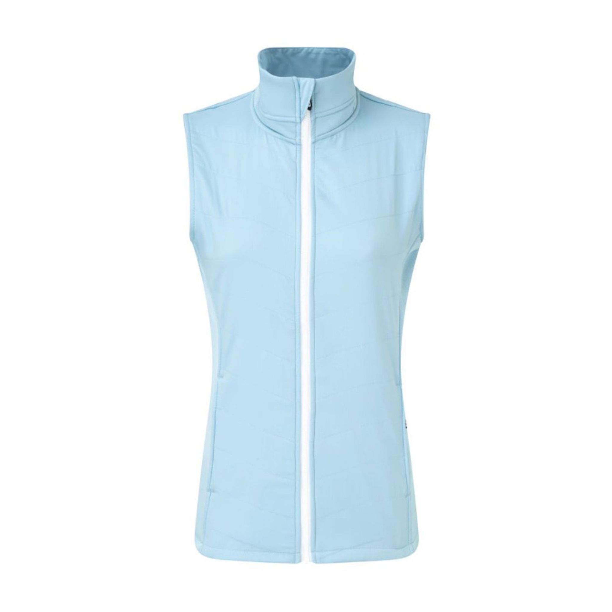 Footjoy W Gilet Thermal Quilted Bleu/Blanc Femme