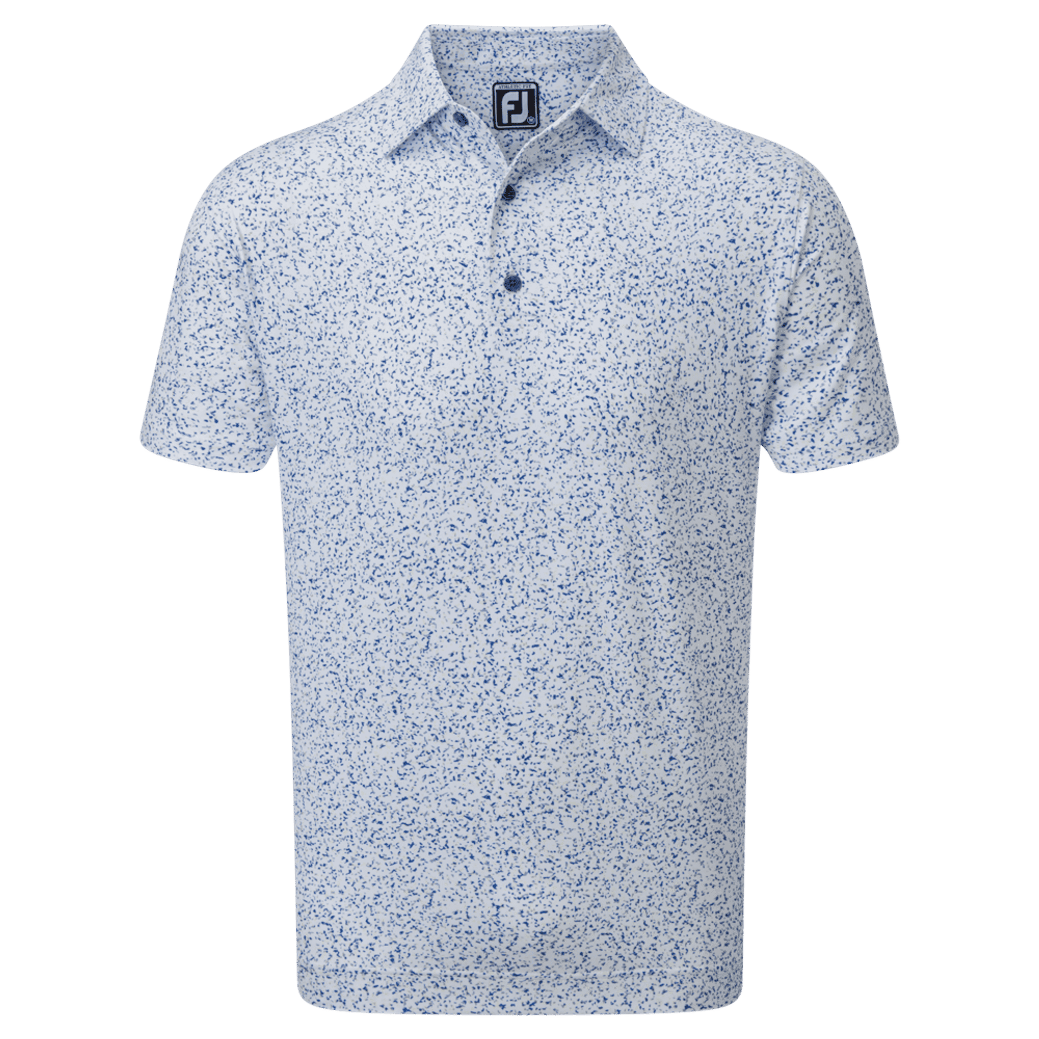 Polo Footjoy en fil d'Écosse imprimé granit pour homme