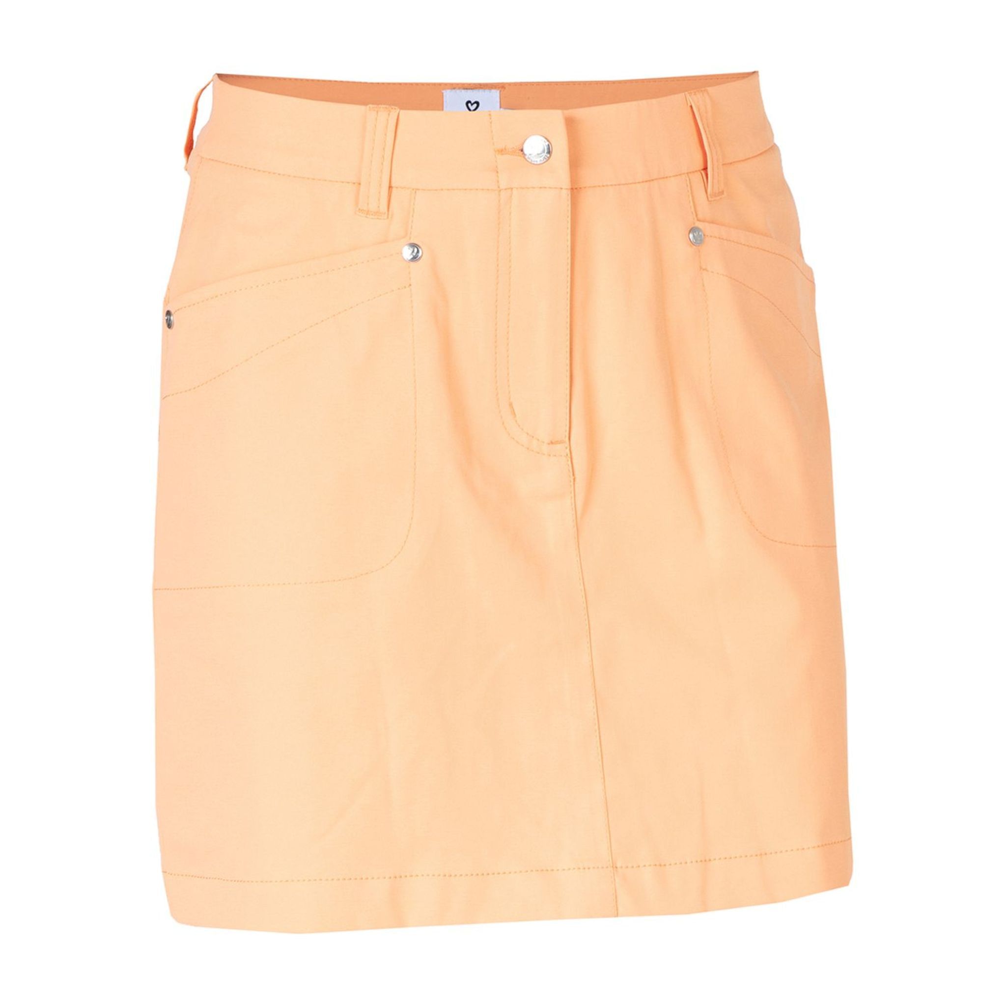 Jupe-short Lyric Daily Sports 45 cm Soft Stretch Orange Femme