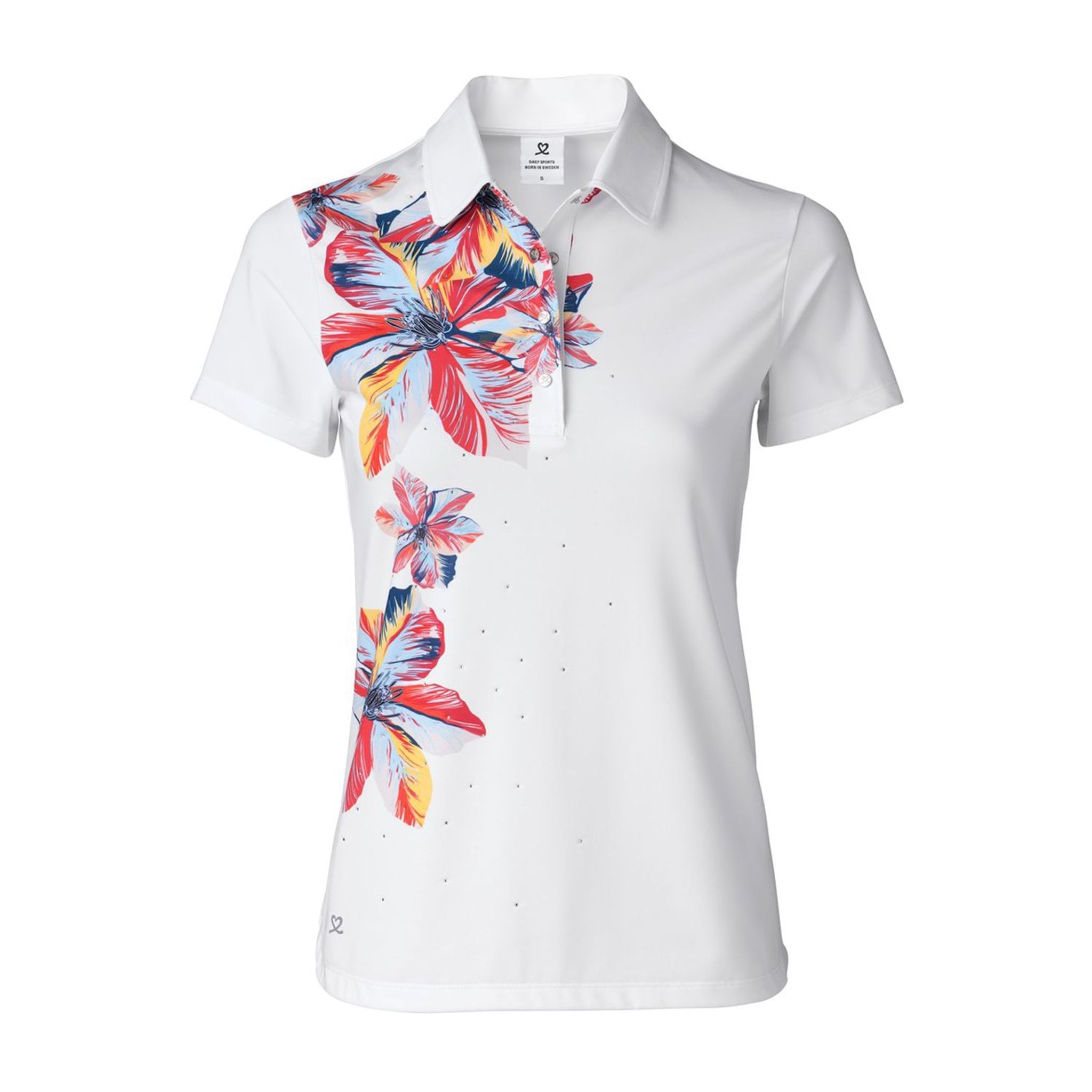 Polo Nance pour femme de Daily Sports Blanc