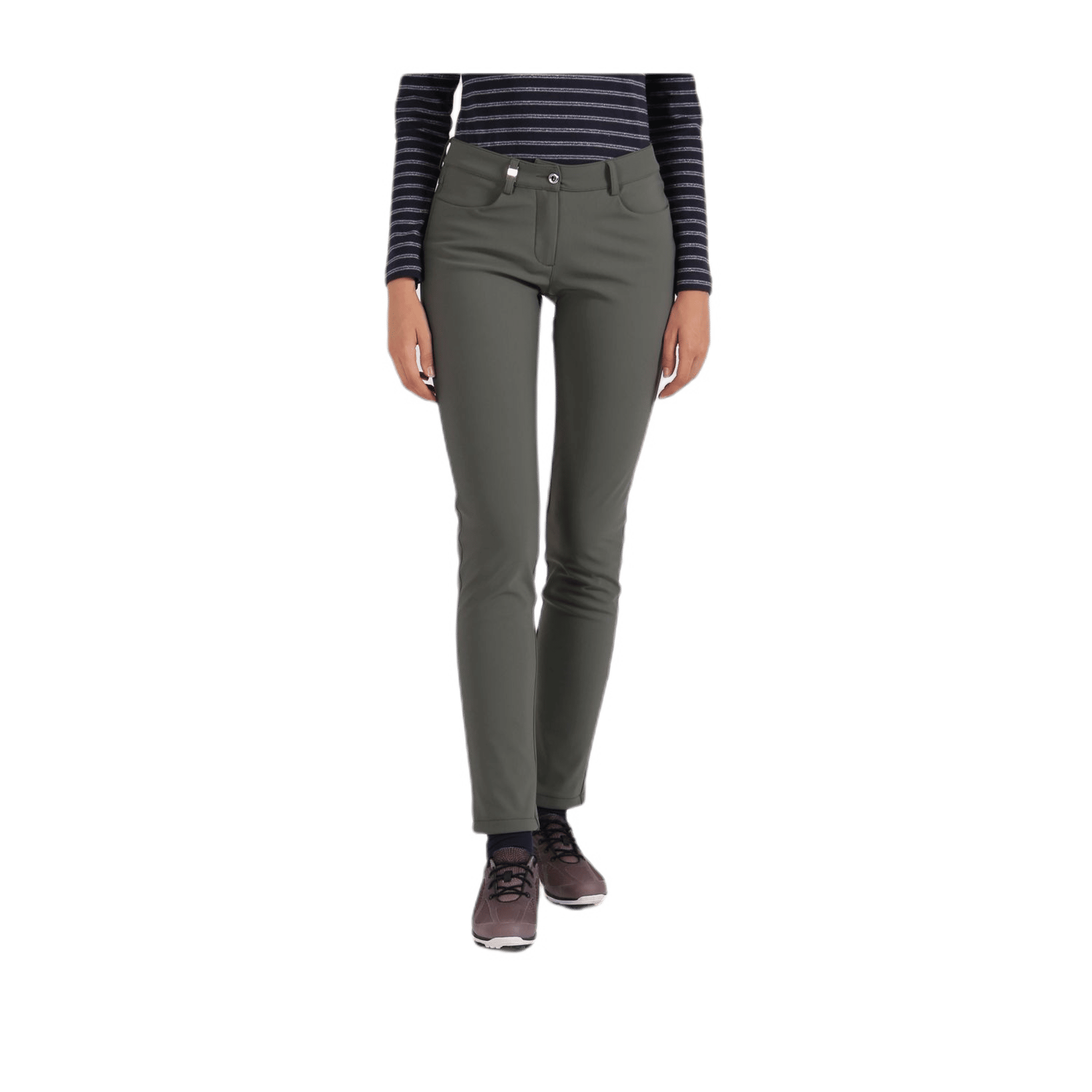 Pantalon Chervo W Squotta Olive Femme