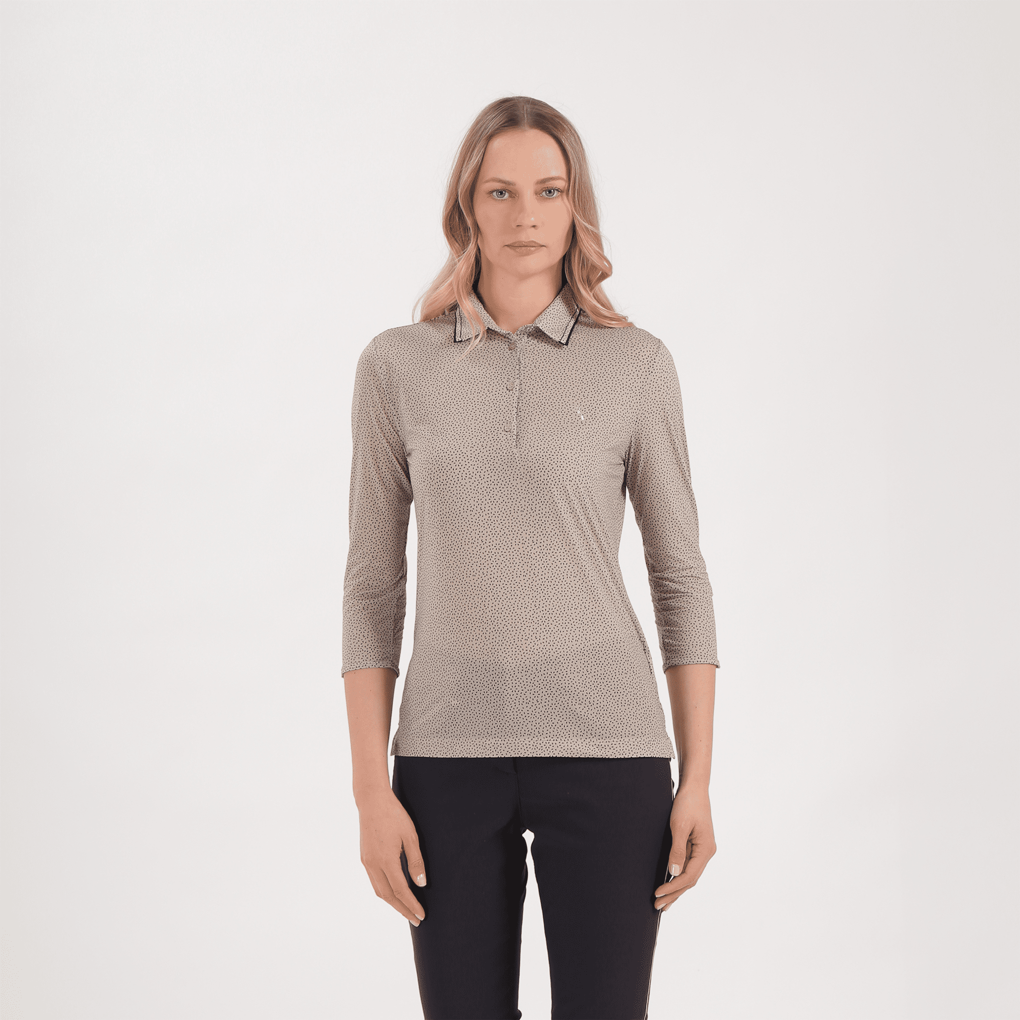 Chervo W Polo Attilia Gris/Bleu Femme