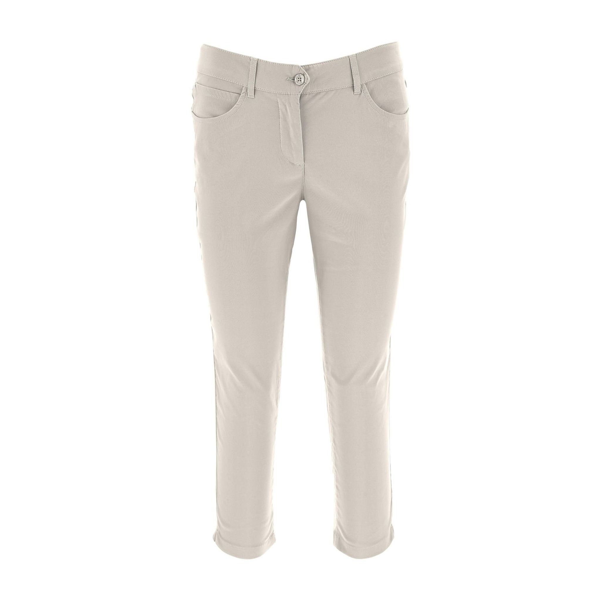 Pantalon Chervo W Sbiadir Gris Clair Femme