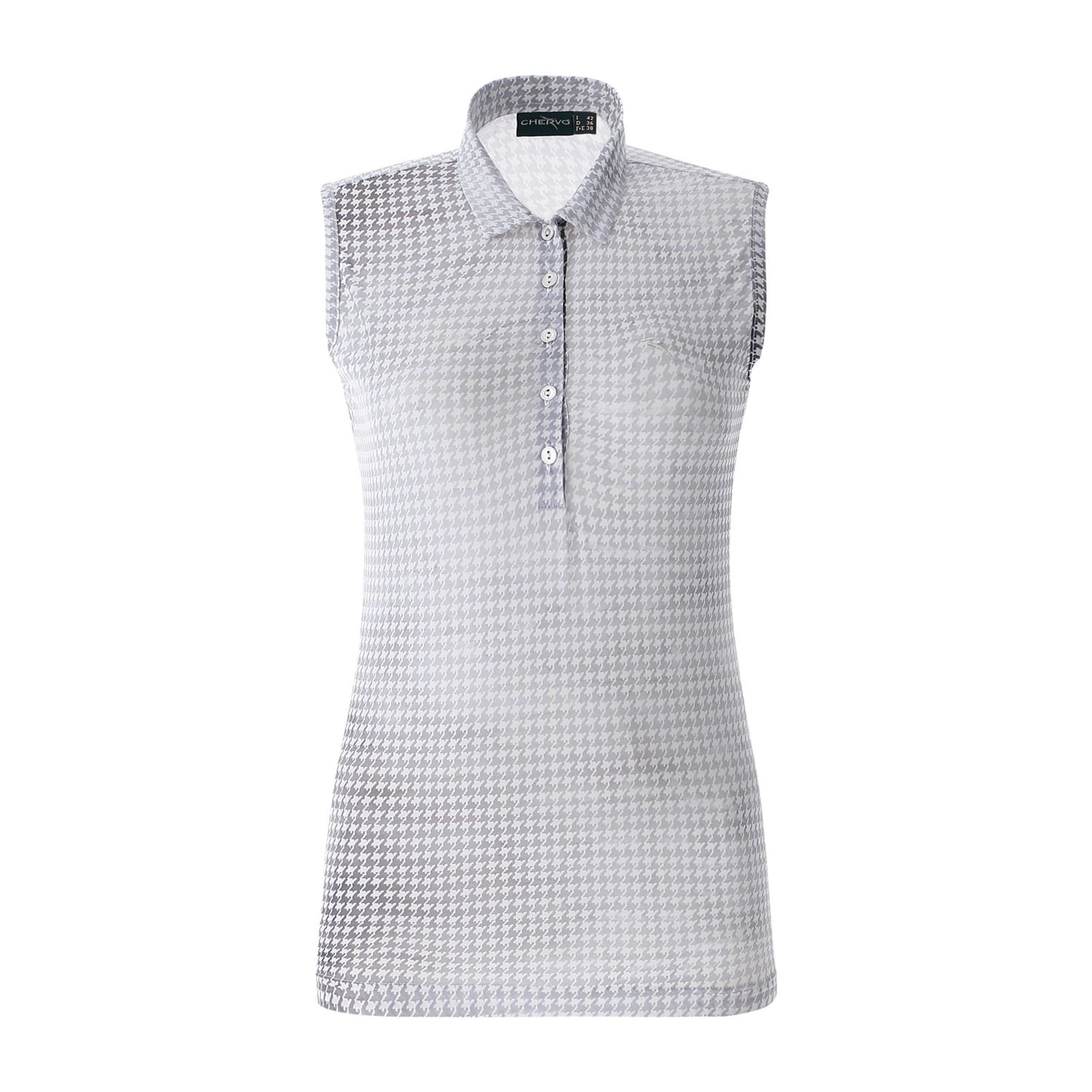 Chervo Polo Avella W Gris/Blanc Femme