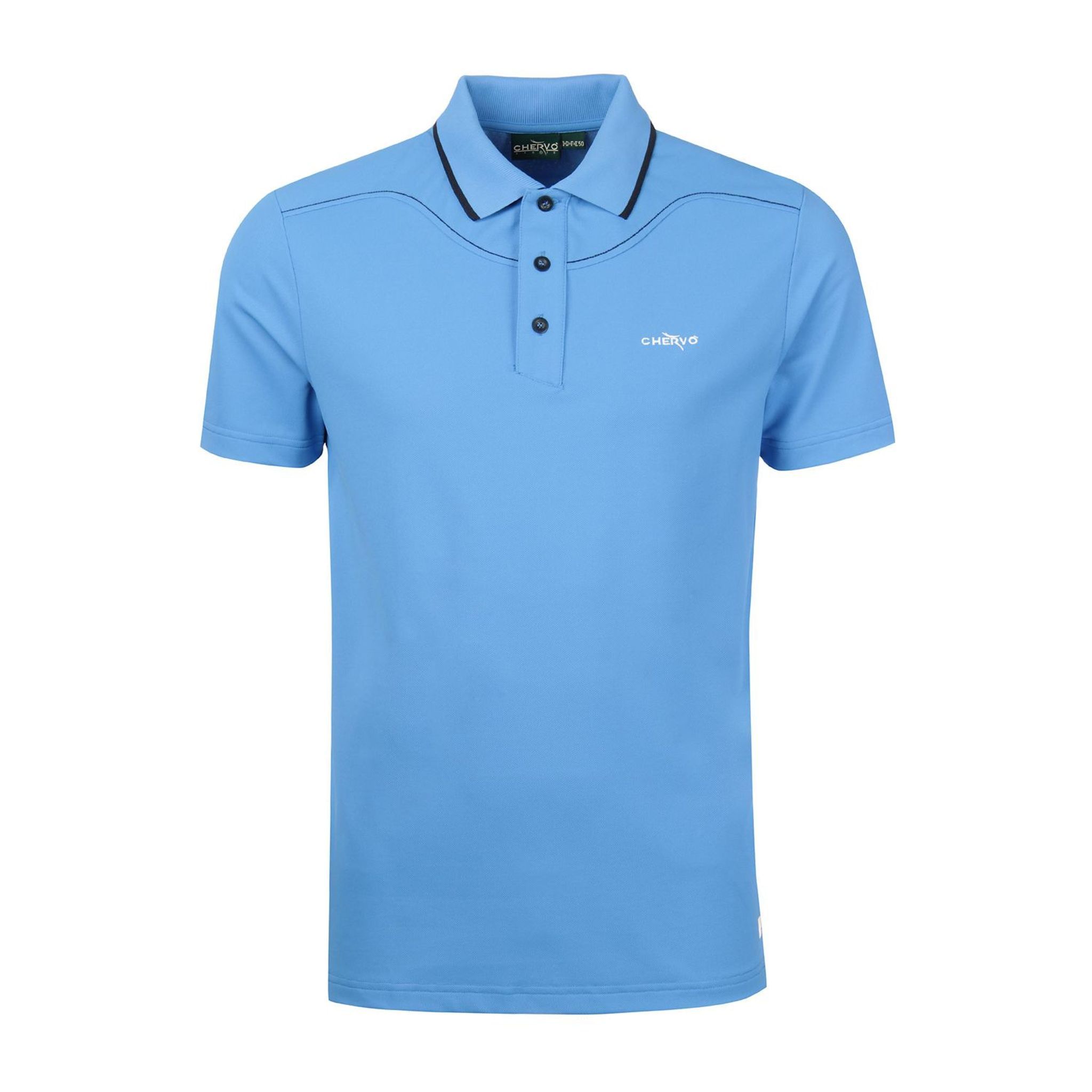 Polo Chervo Avvocato SS Bleu Homme