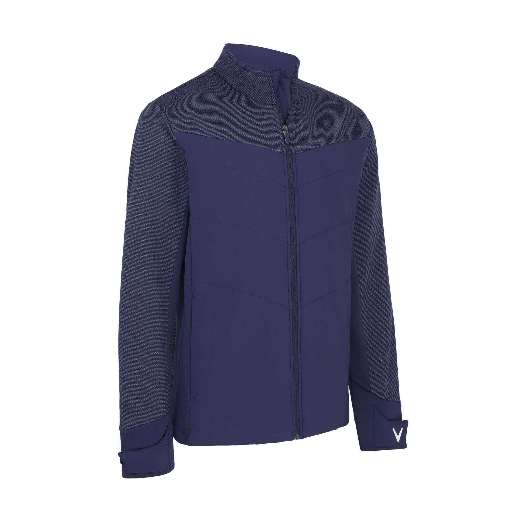 Veste de golf isolante Callaway Emea Primaloft bleu marine foncé, Heat pour homme