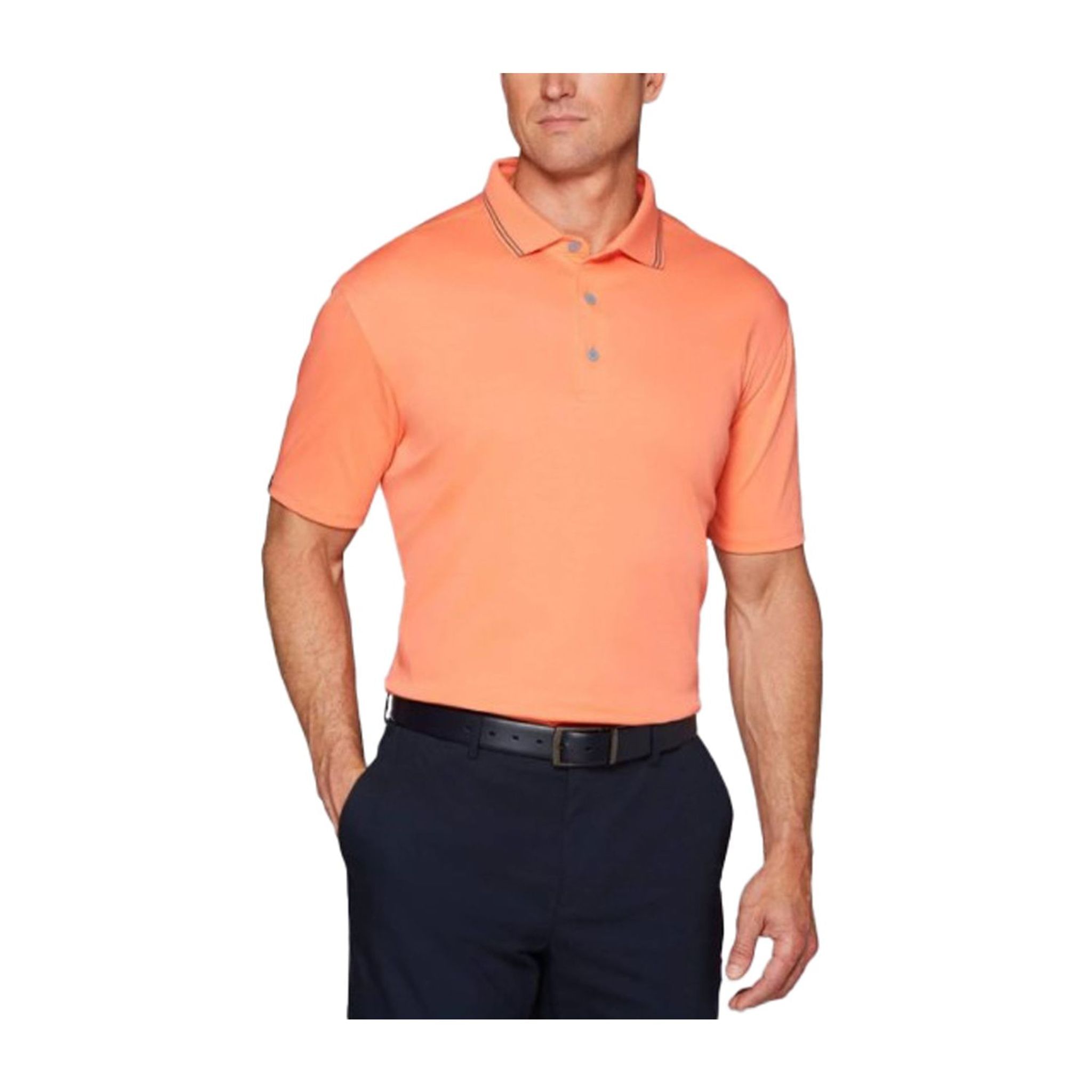 Polo Callaway en coton uni Fresh Salmon pour homme