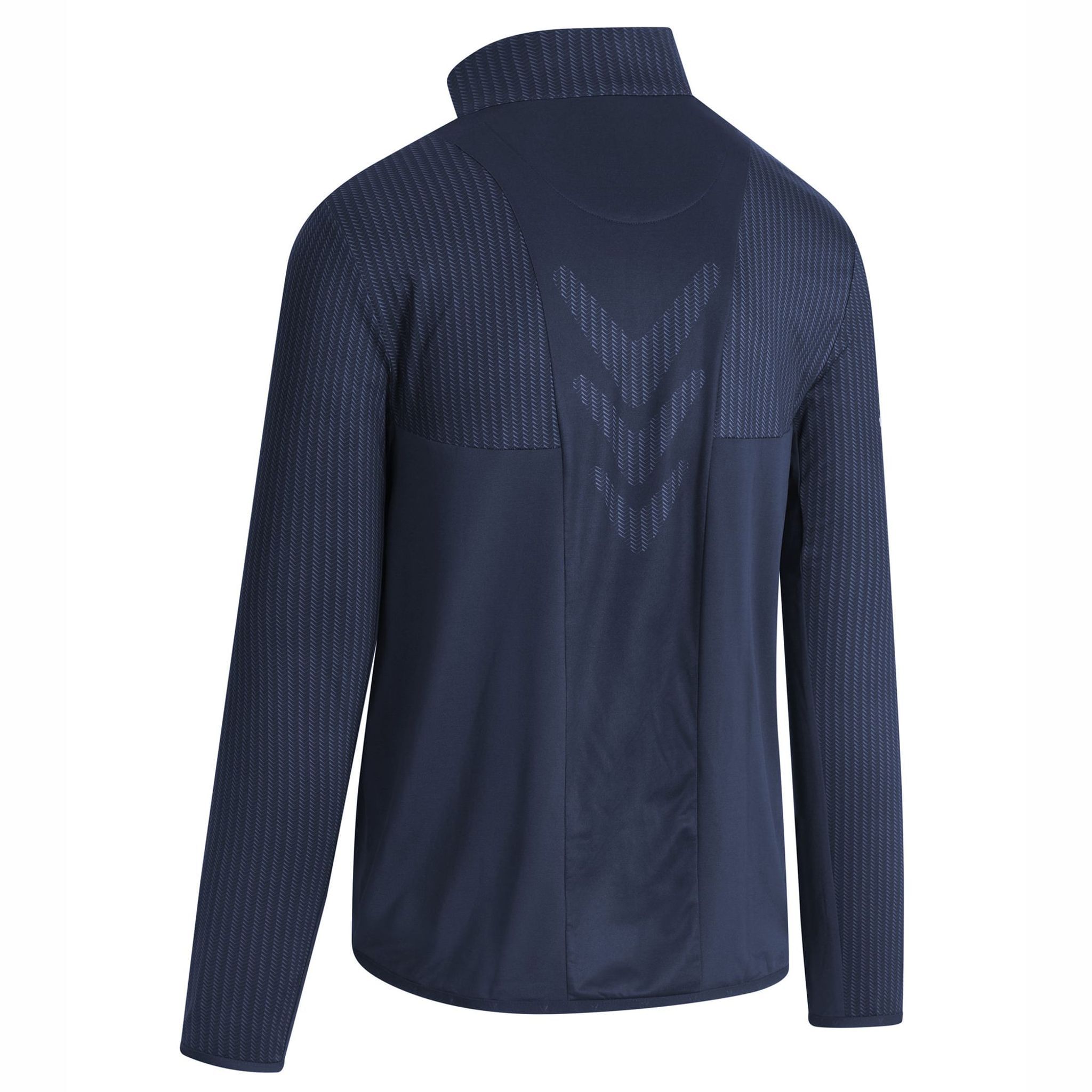 Pull de golf en polaire Callaway Emea Odyssey 1/4 Zip Peacoat pour homme