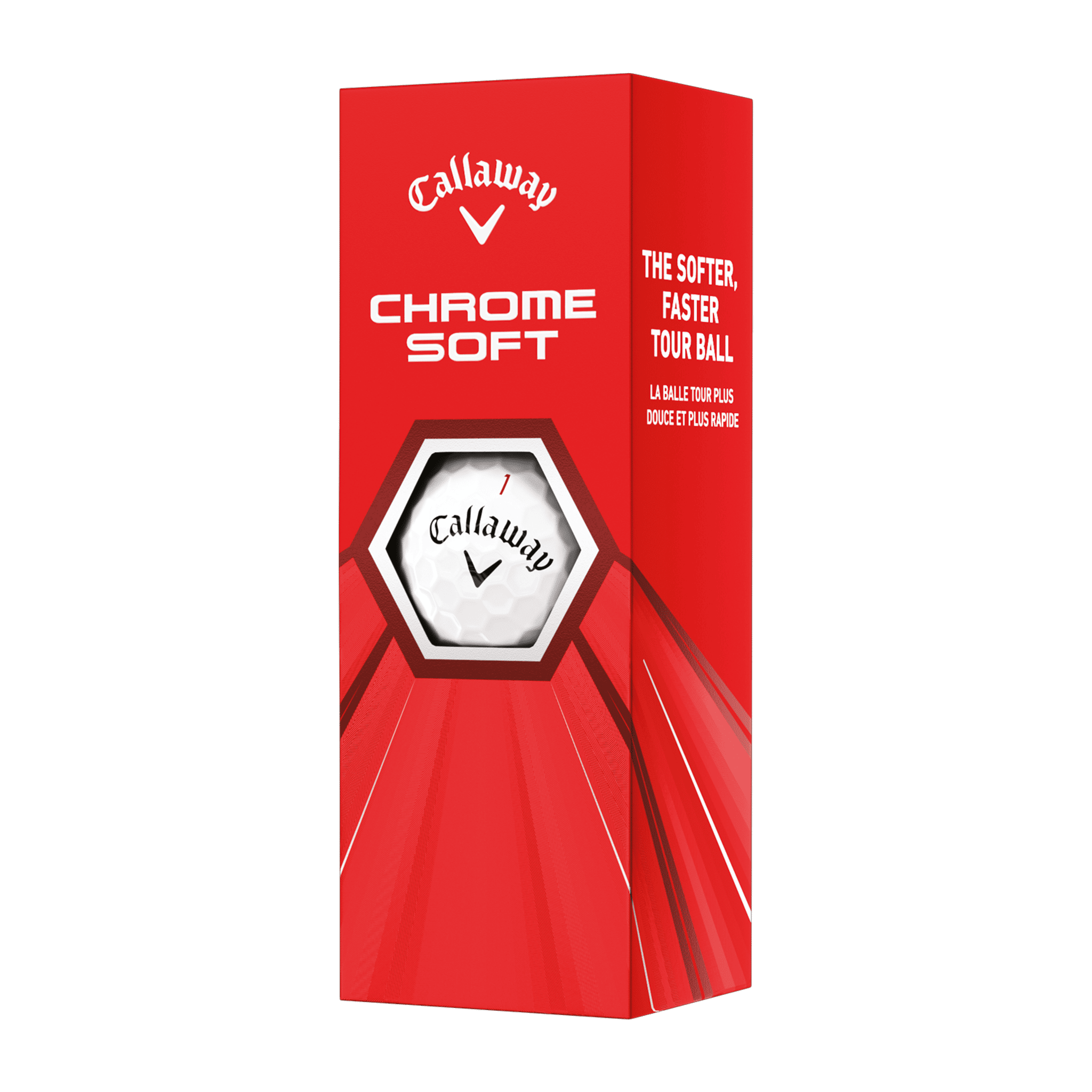 Callaway Chrome Soft (20) [12 balles] Blanc