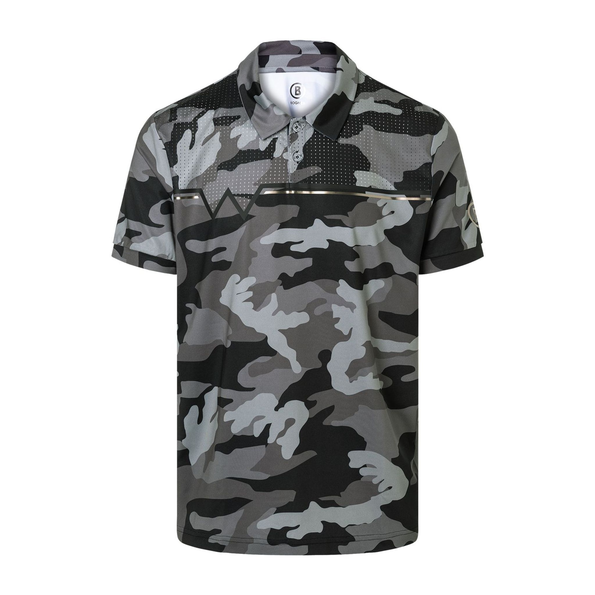 Polo Bogner Benicio Camouflage Homme