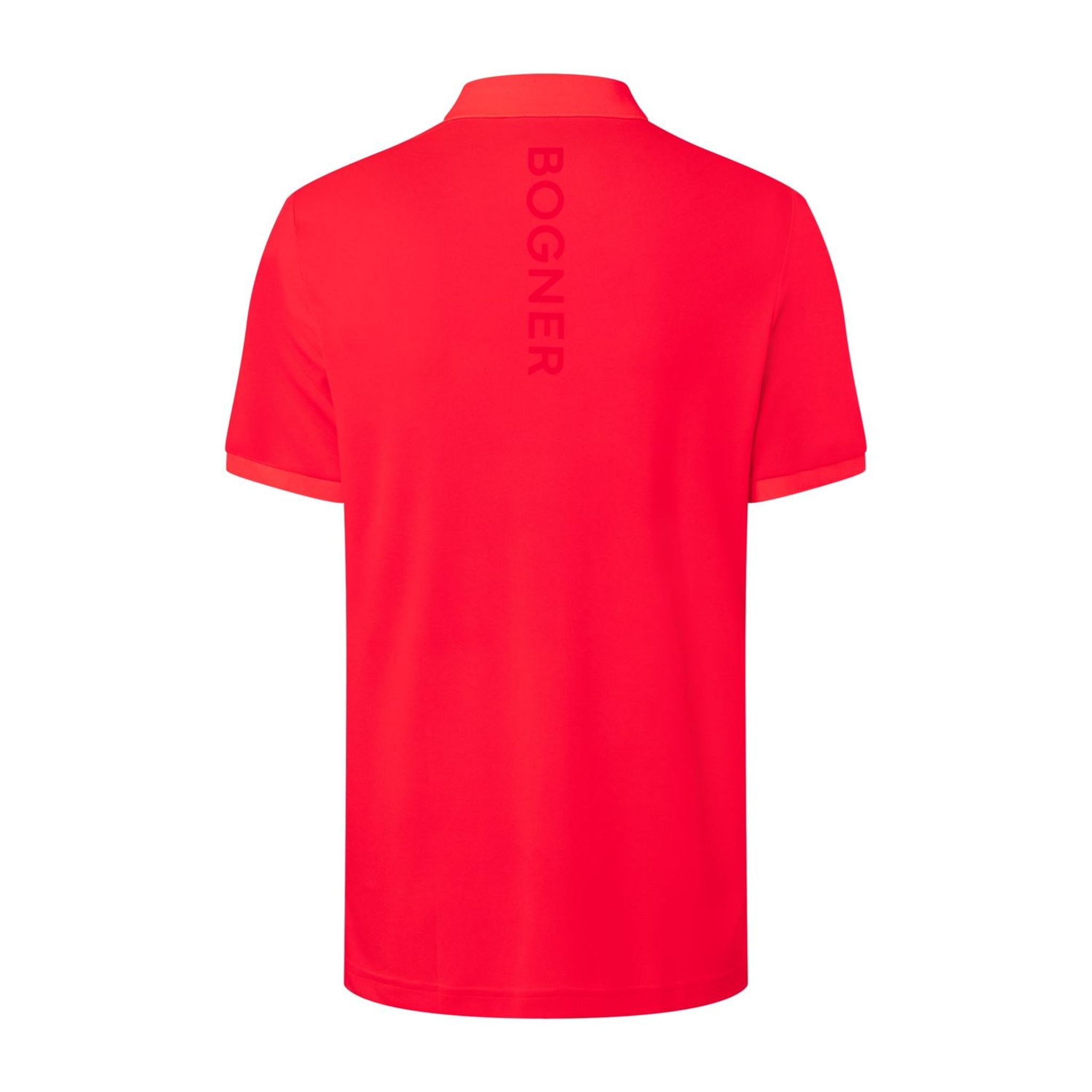 Polo Bogner Daniel Rouge Fluo Homme