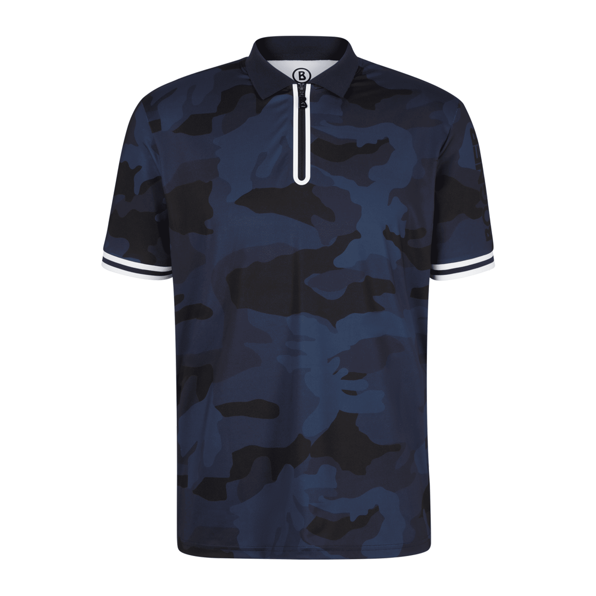 Polo Bogner Tizio bleu marine pour homme