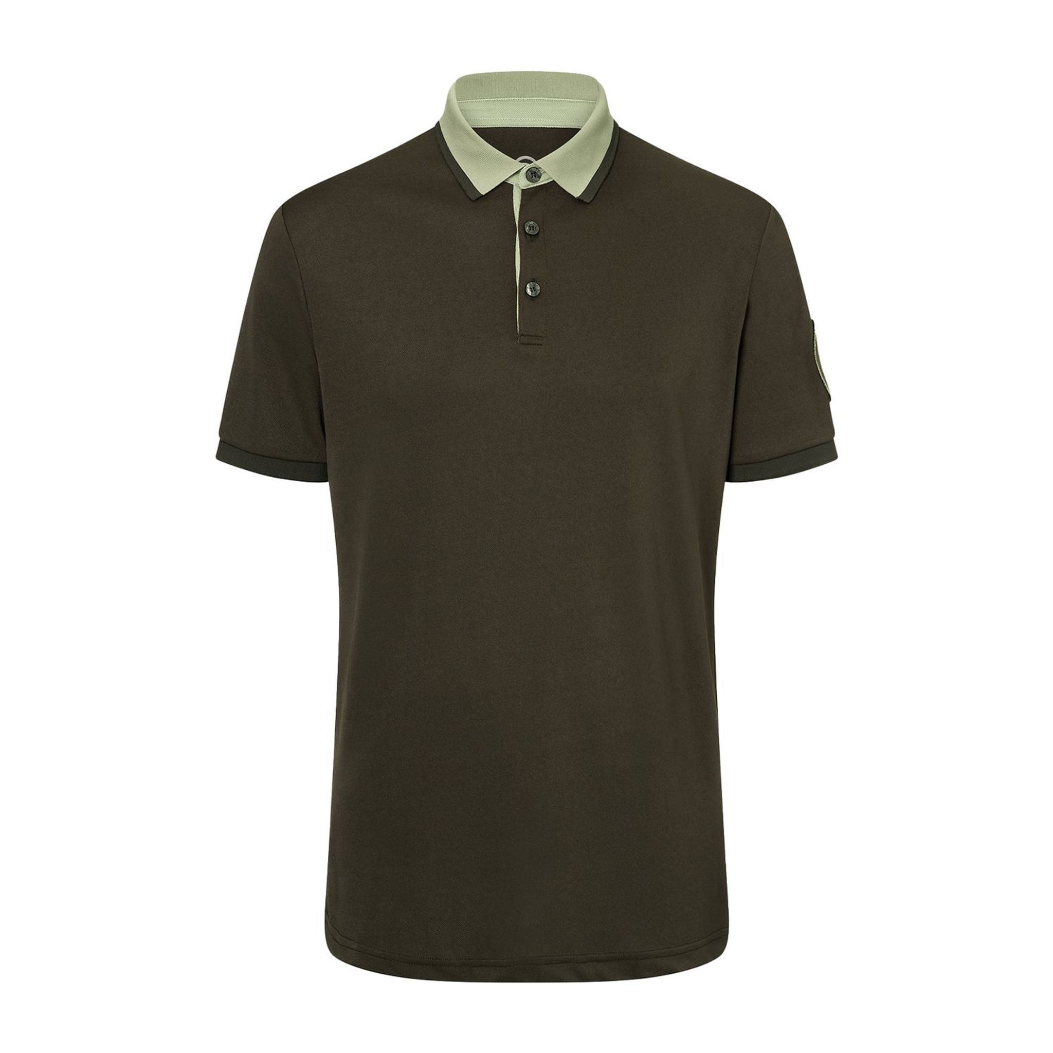 Polo à manches courtes Bogner M Hanno Deep Olive pour homme