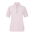 Polo à manches courtes Bogner W Nell SS rose poudré pour femme