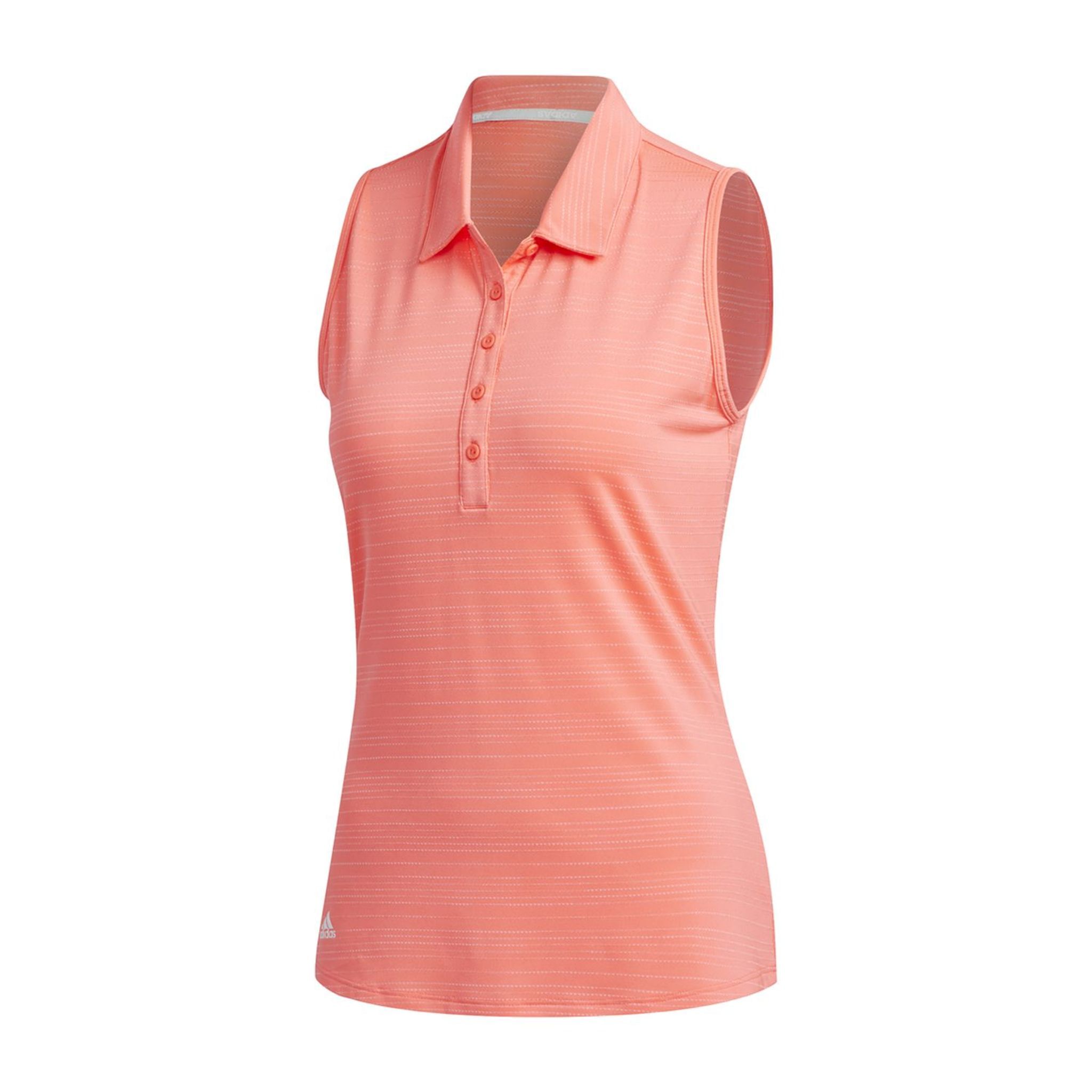 Polo Adidas W Microdot SL Flash Rouge Femme