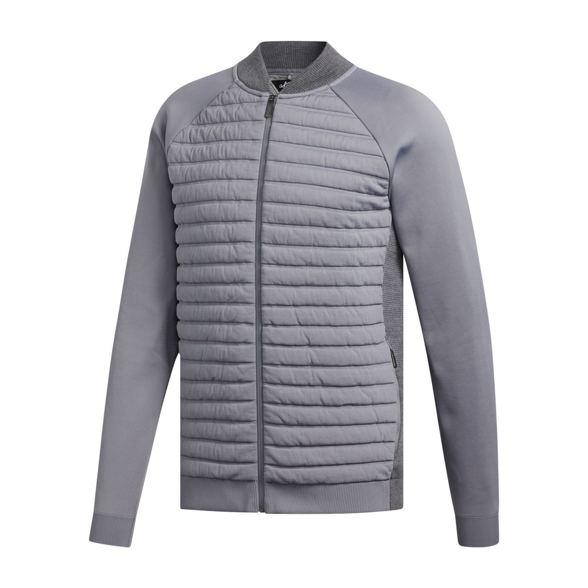 Veste Adidas Adipure Quilted Hybrid Knit Gris Homme