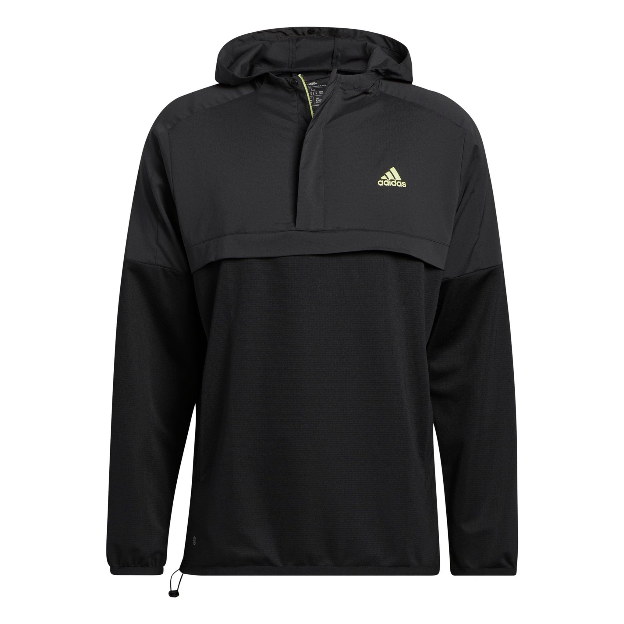 Pull Adidas M Primeknit Quarter Zip Noir/Presque Li Homme