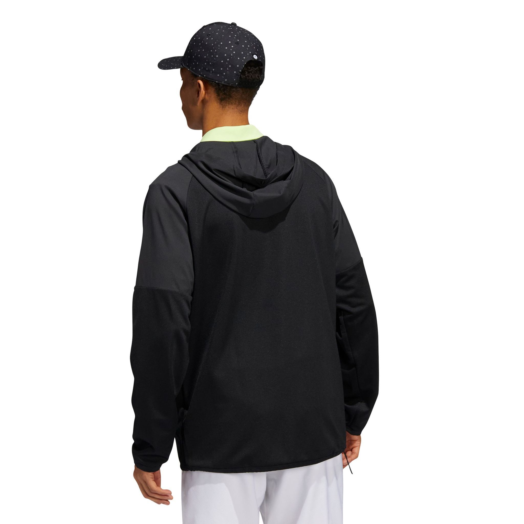 Pull Adidas M Primeknit Quarter Zip Noir/Presque Li Homme