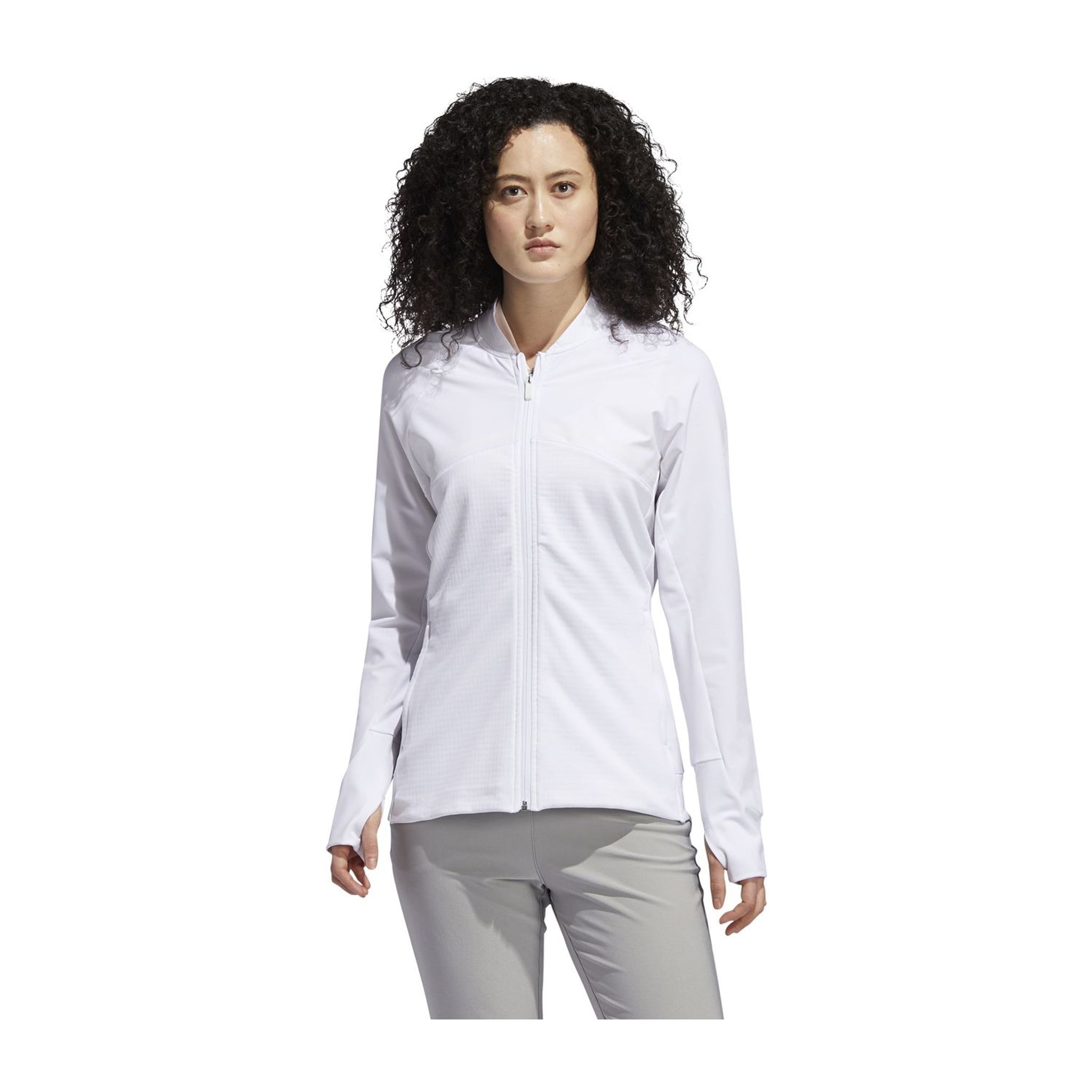 Veste Adidas Hybrid Full Zip W Blanc Femme