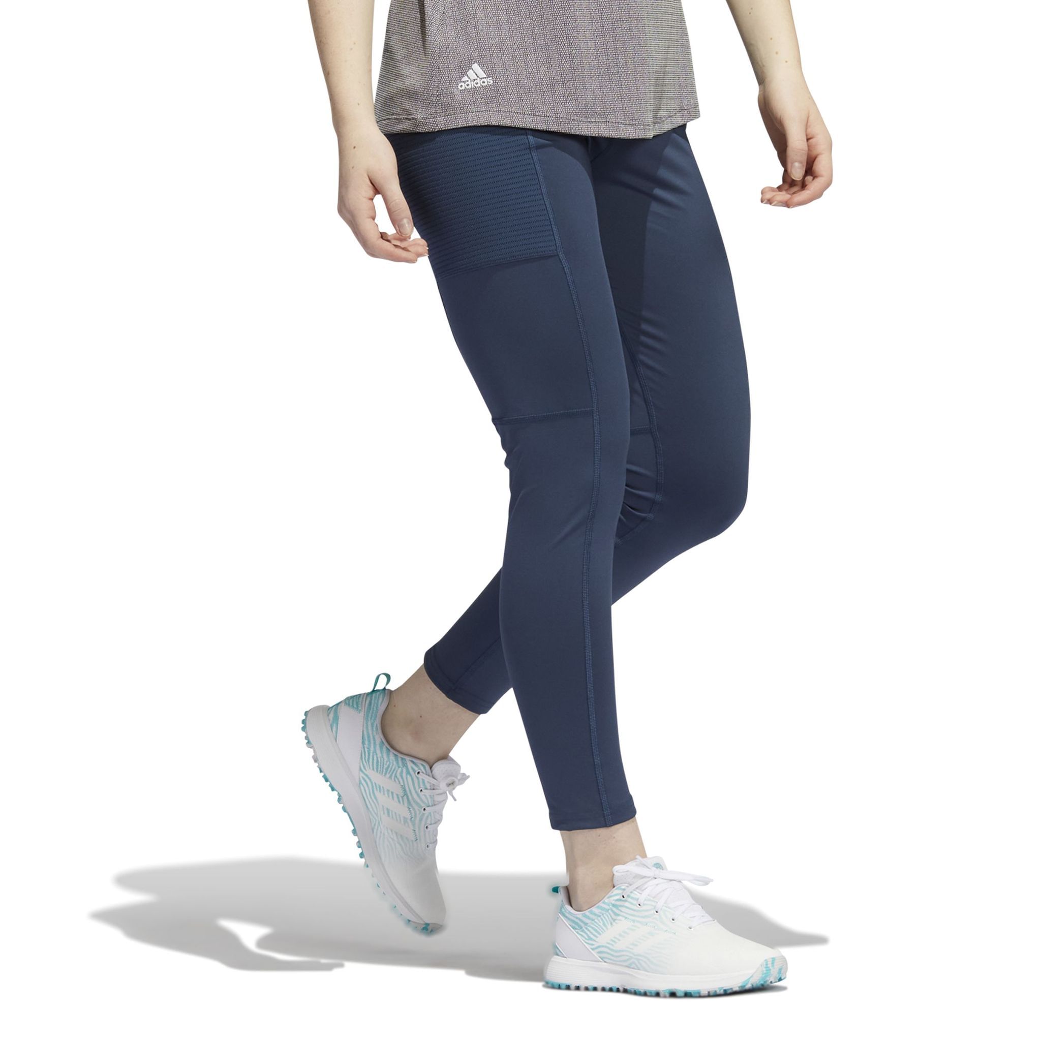 Leggings de golf Adidas Ready Navy Femme Femme