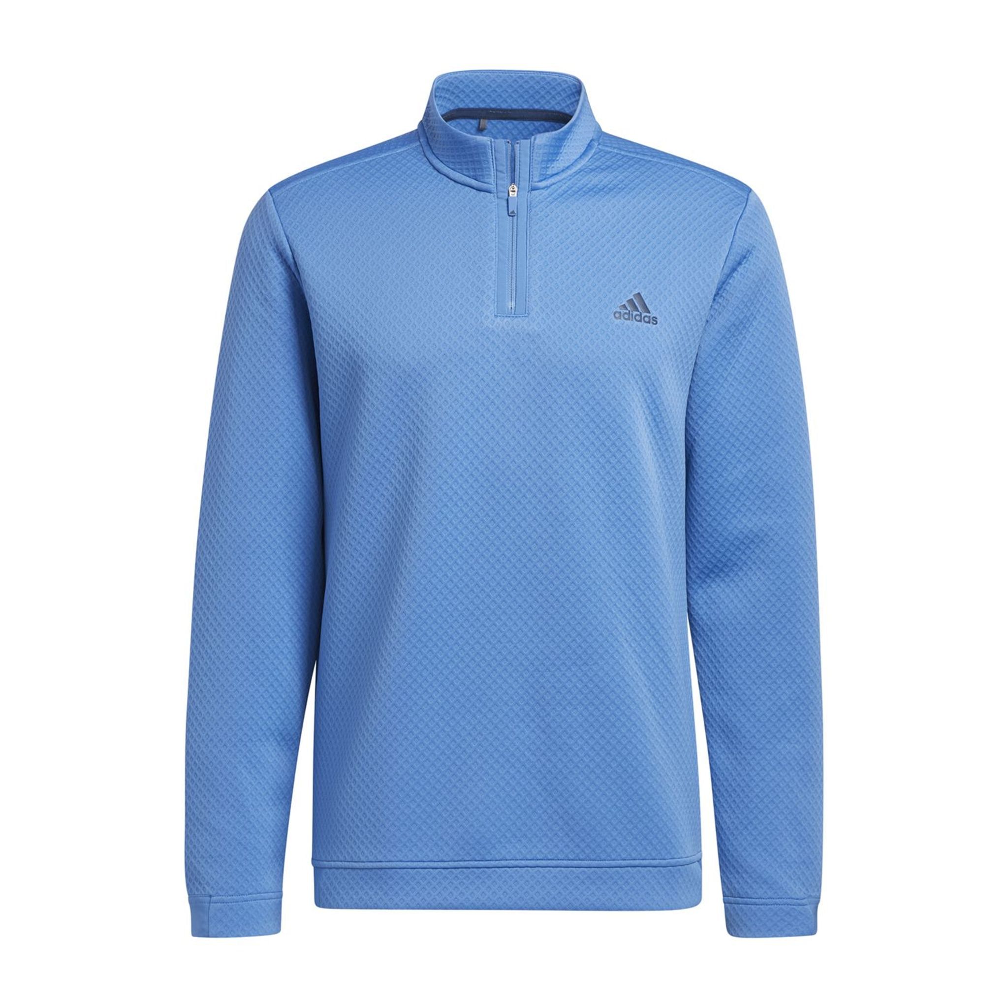 Adidas Sweater DWR Half Zip Blau Herren