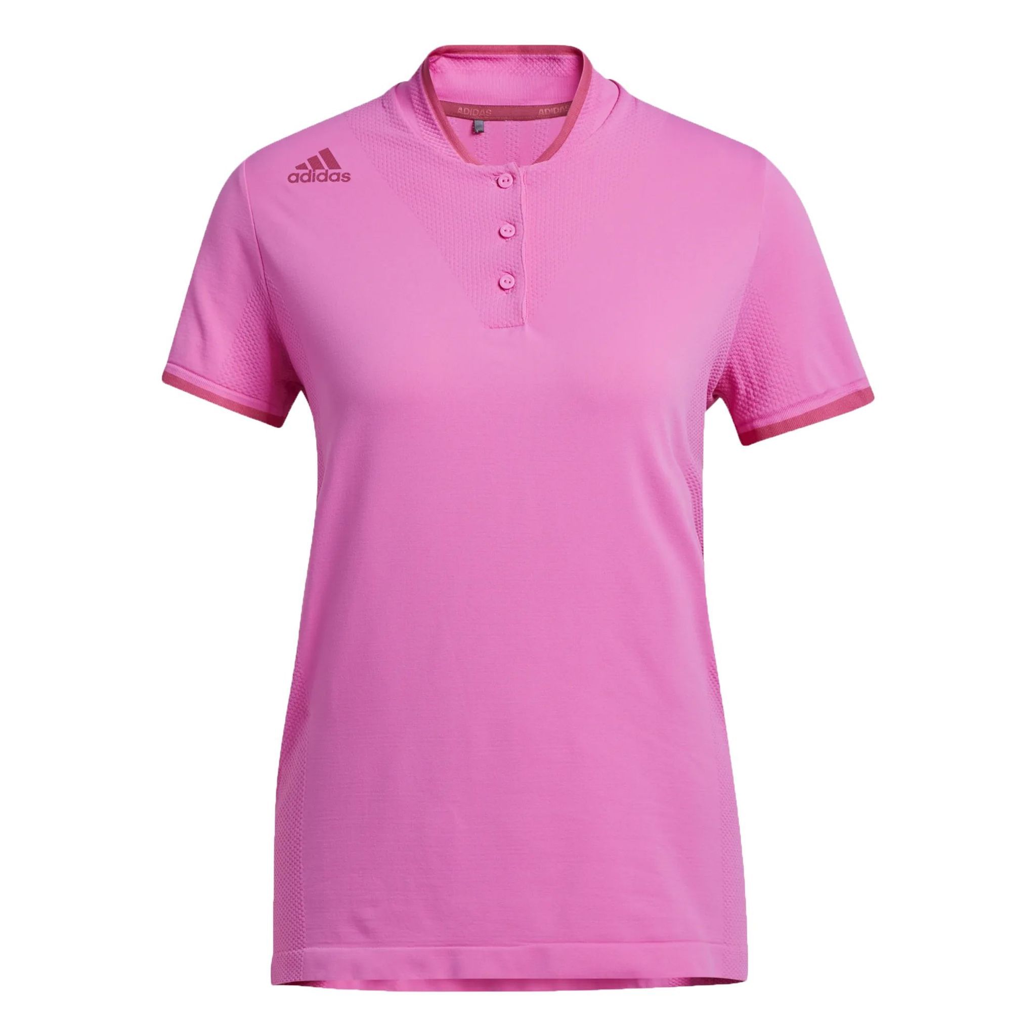 Polo Adidas W Primeknit SS Rose Femme