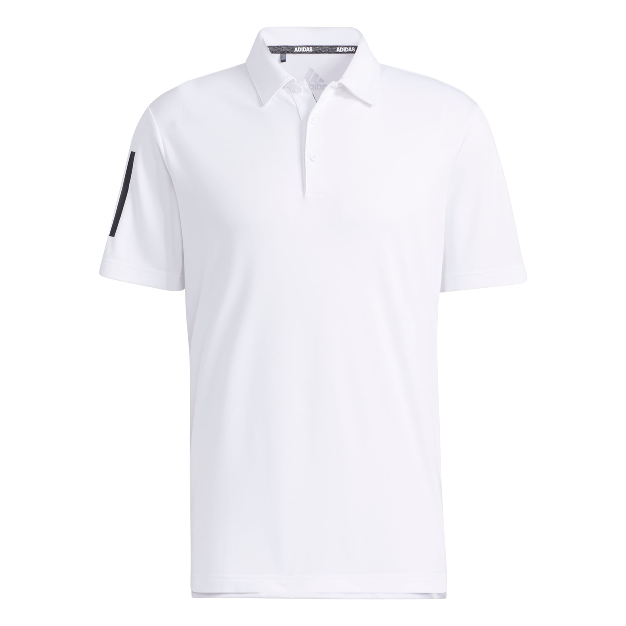 Polo Adidas 3-Stripes Basic SS Blanc/Noir Homme