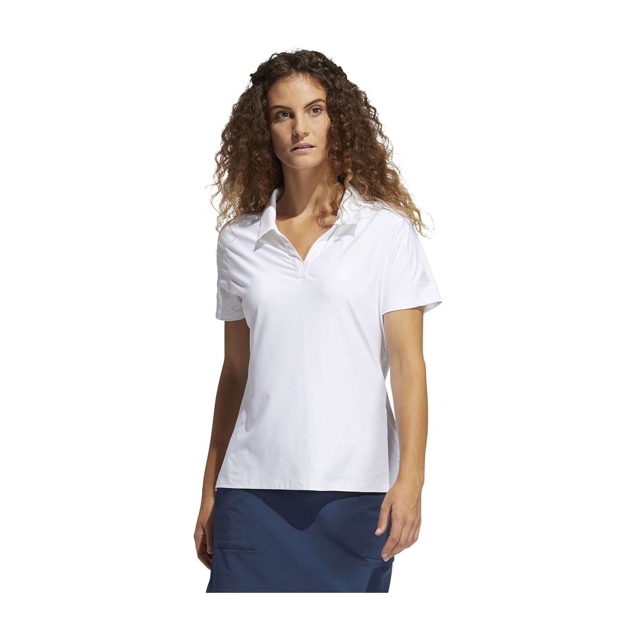 Adidas W Go-To SS Polo Weiß Damen