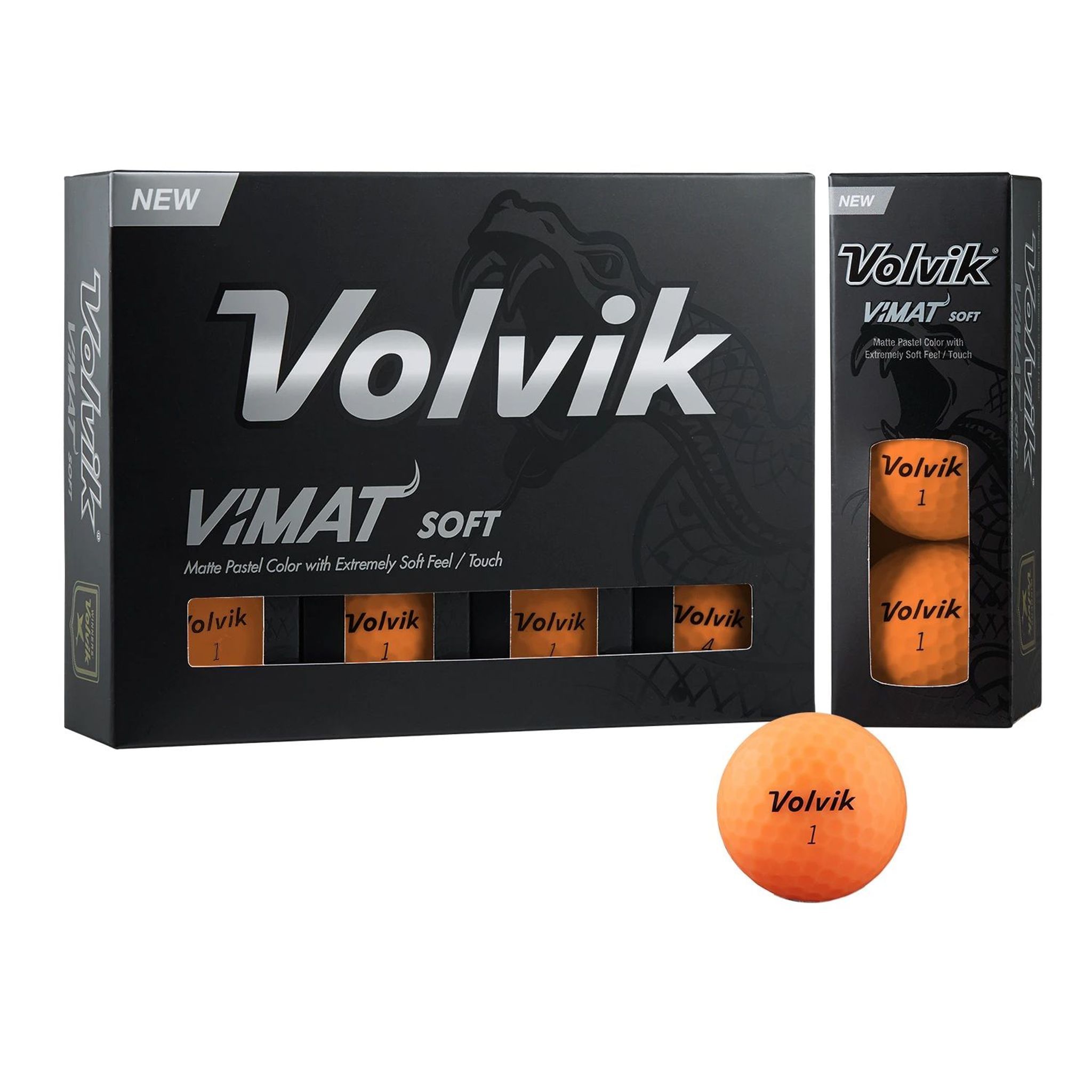 Volvik Vimat Soft 2022 12 balles Jaune