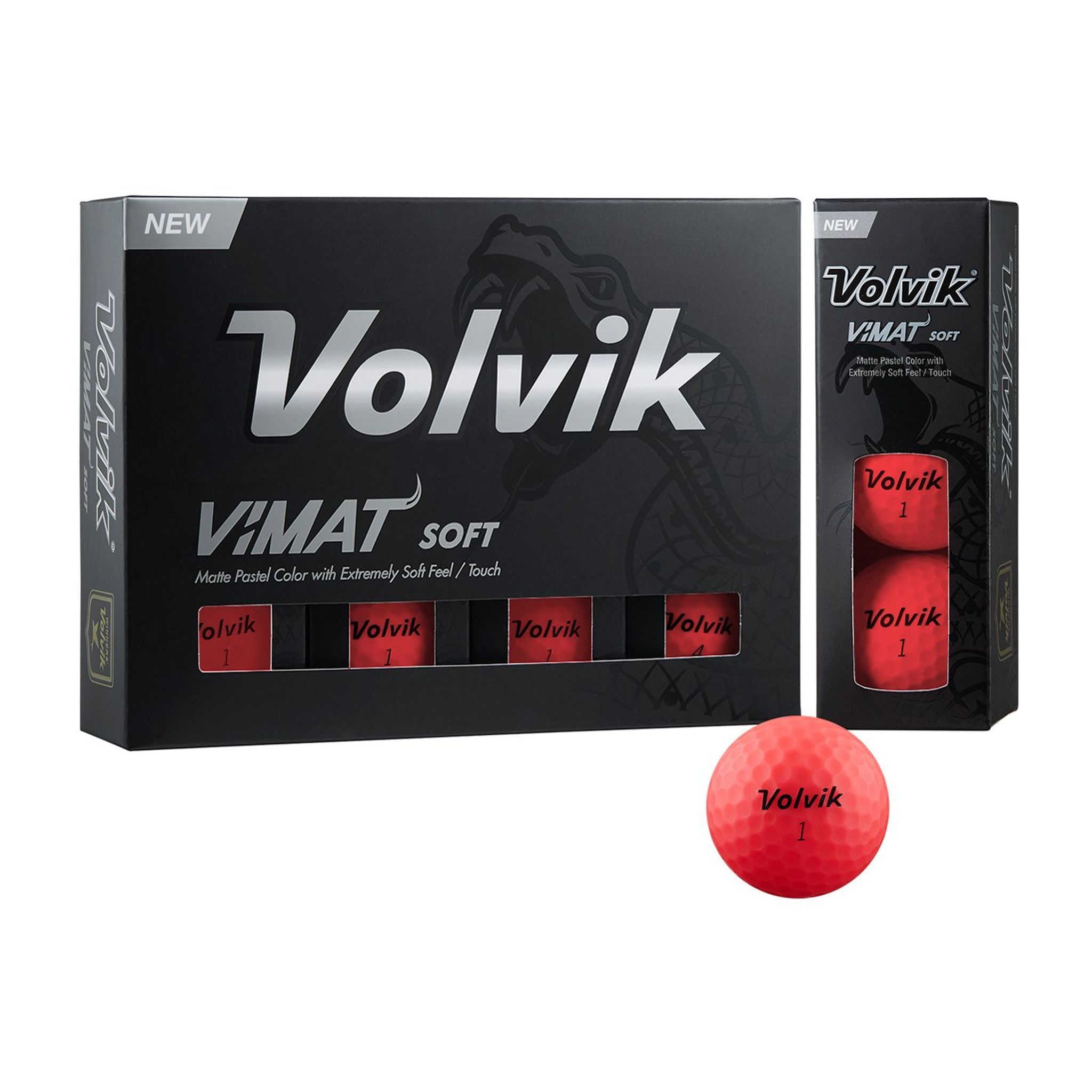 Volvik Vimat Soft 2022 12 balles Jaune