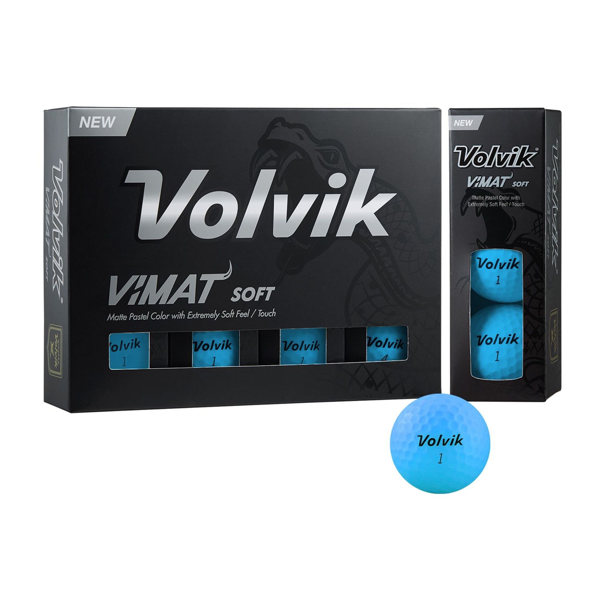 Volvik Vimat Soft 2022 12 balles Jaune