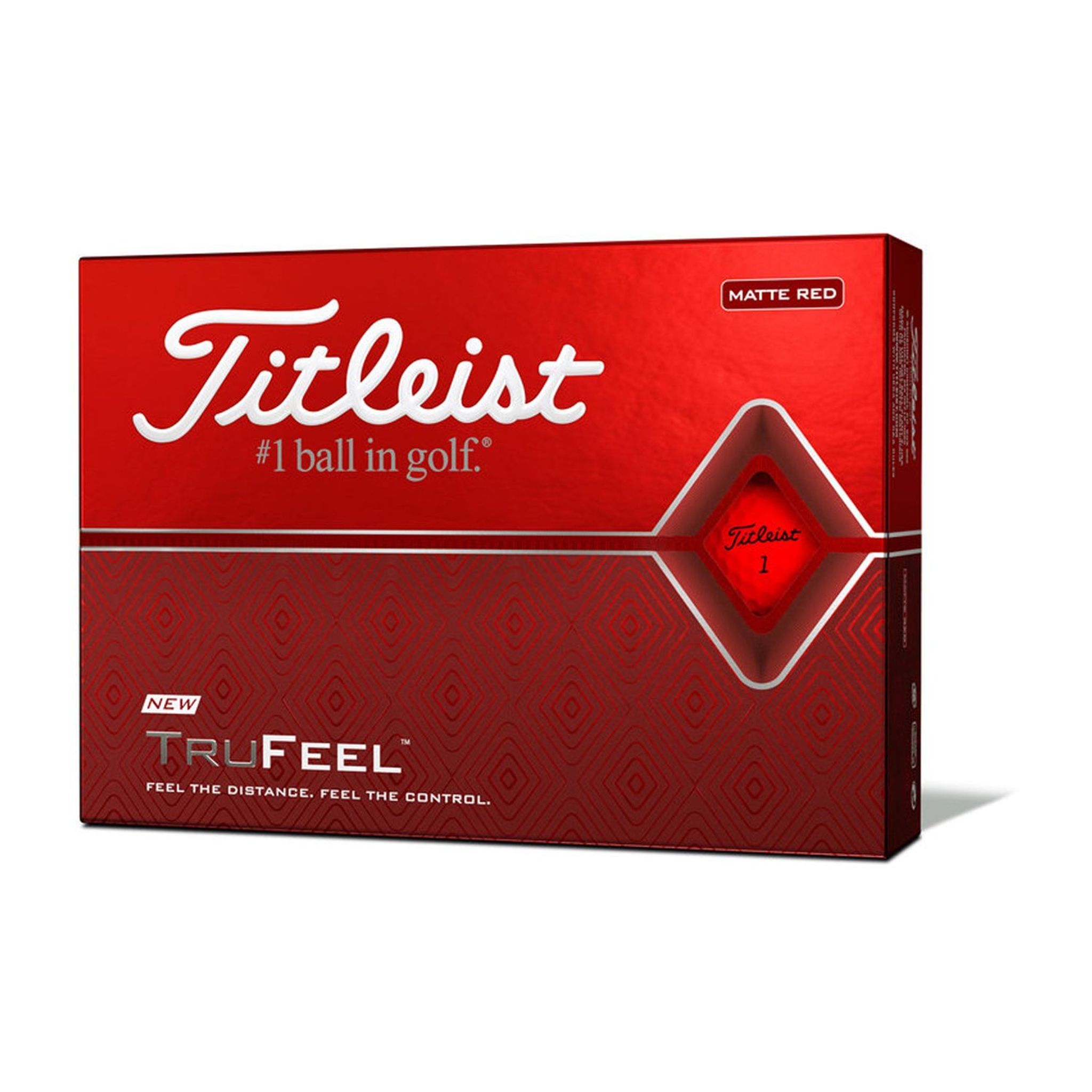 Titleist TruFeel (19) [12 balles] Rouge