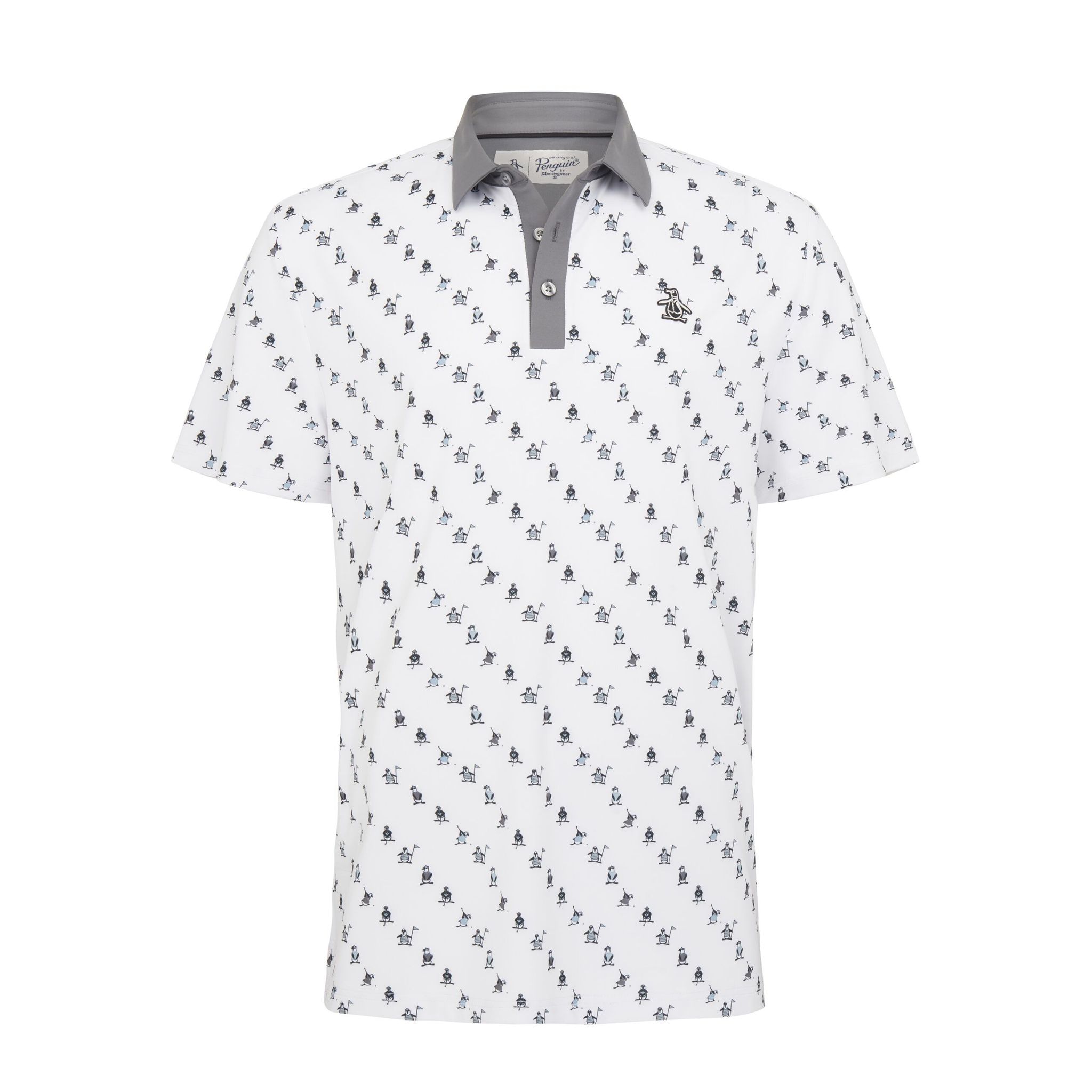 Polo de golf original Penguin Swinging Pete Novelty pour hommes