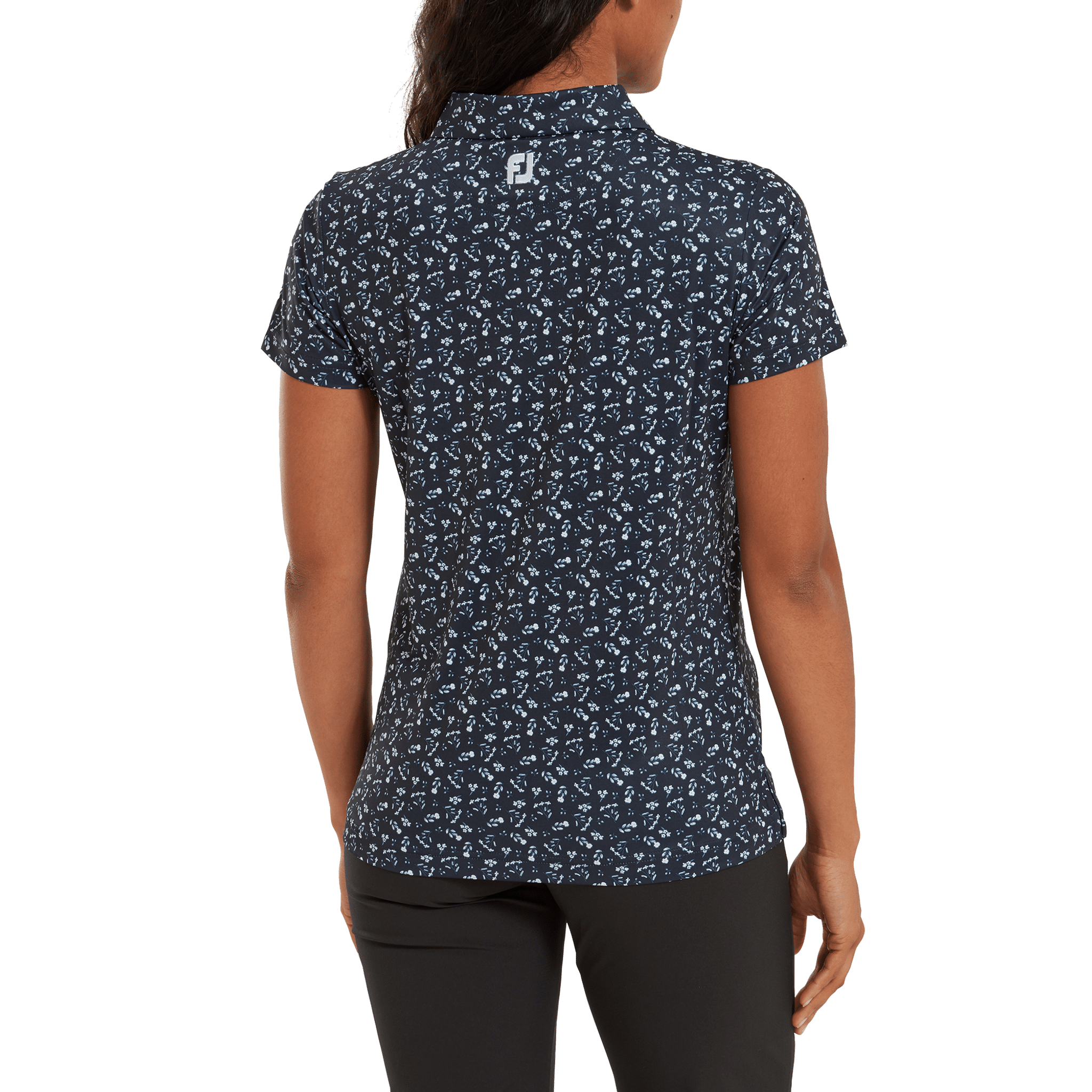 Polo à imprimé floral Footjoy Femme