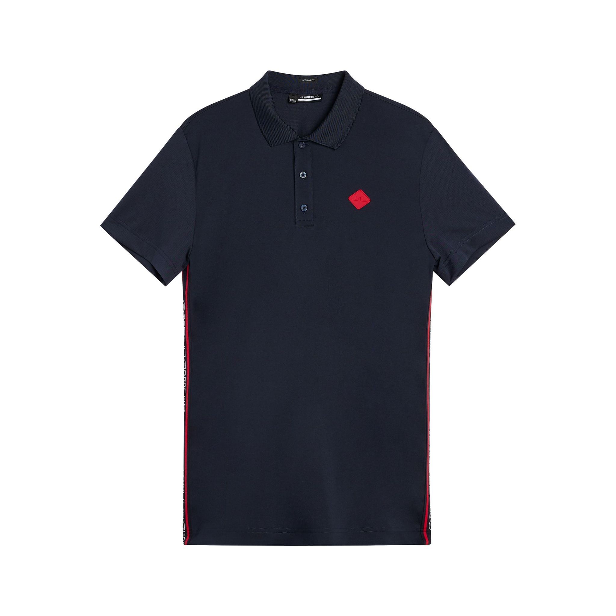 J. Lindeberg Polo de golf coupe régulière Diamond pour hommes