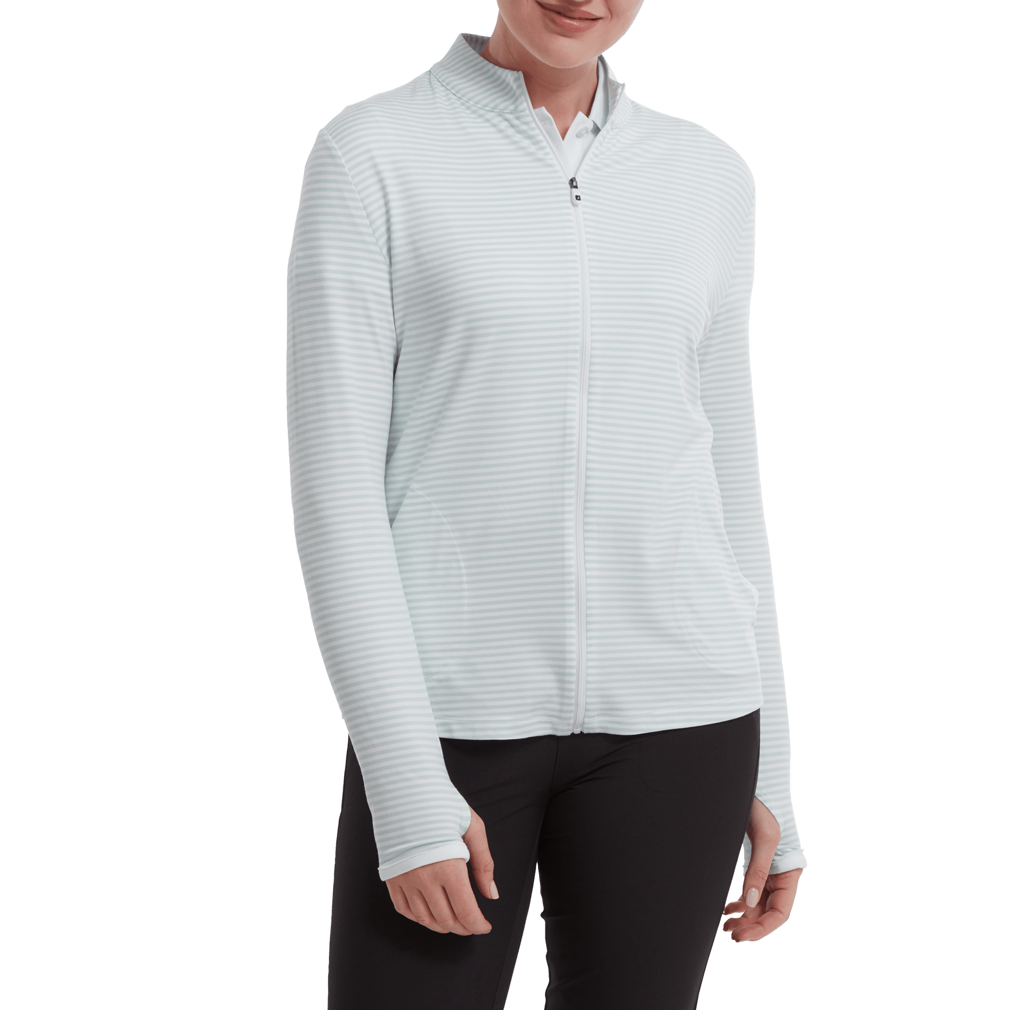 Veste couche intermédiaire Footjoy Jersey Stripe Femme