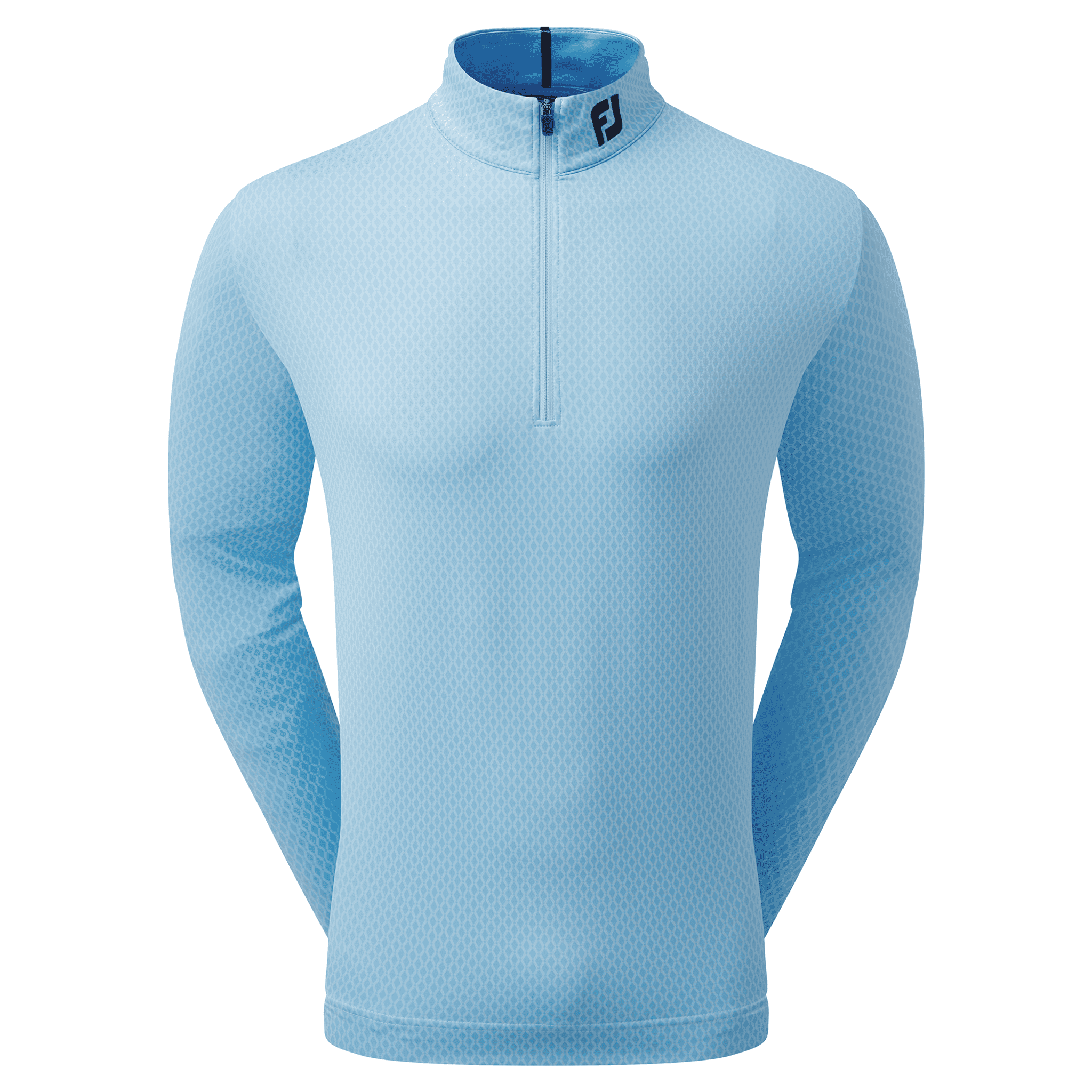 Pull Chill-Out en tricot imprimé ton sur ton Footjoy pour hommes