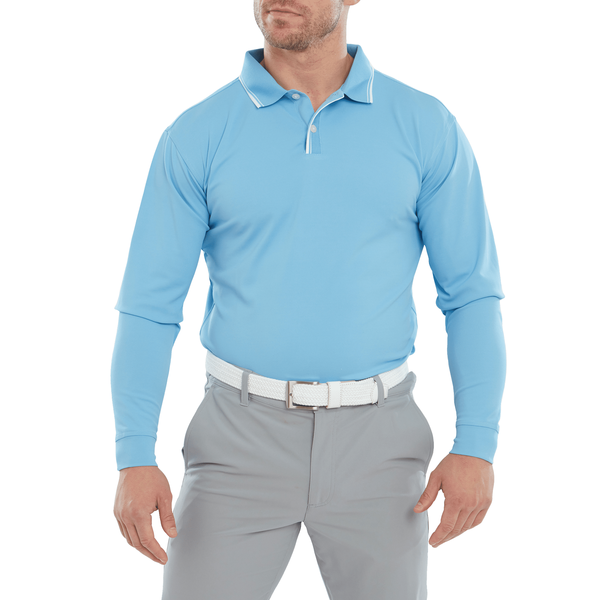 Footjoy Polo léger à manches longues avec protection solaire pour hommes