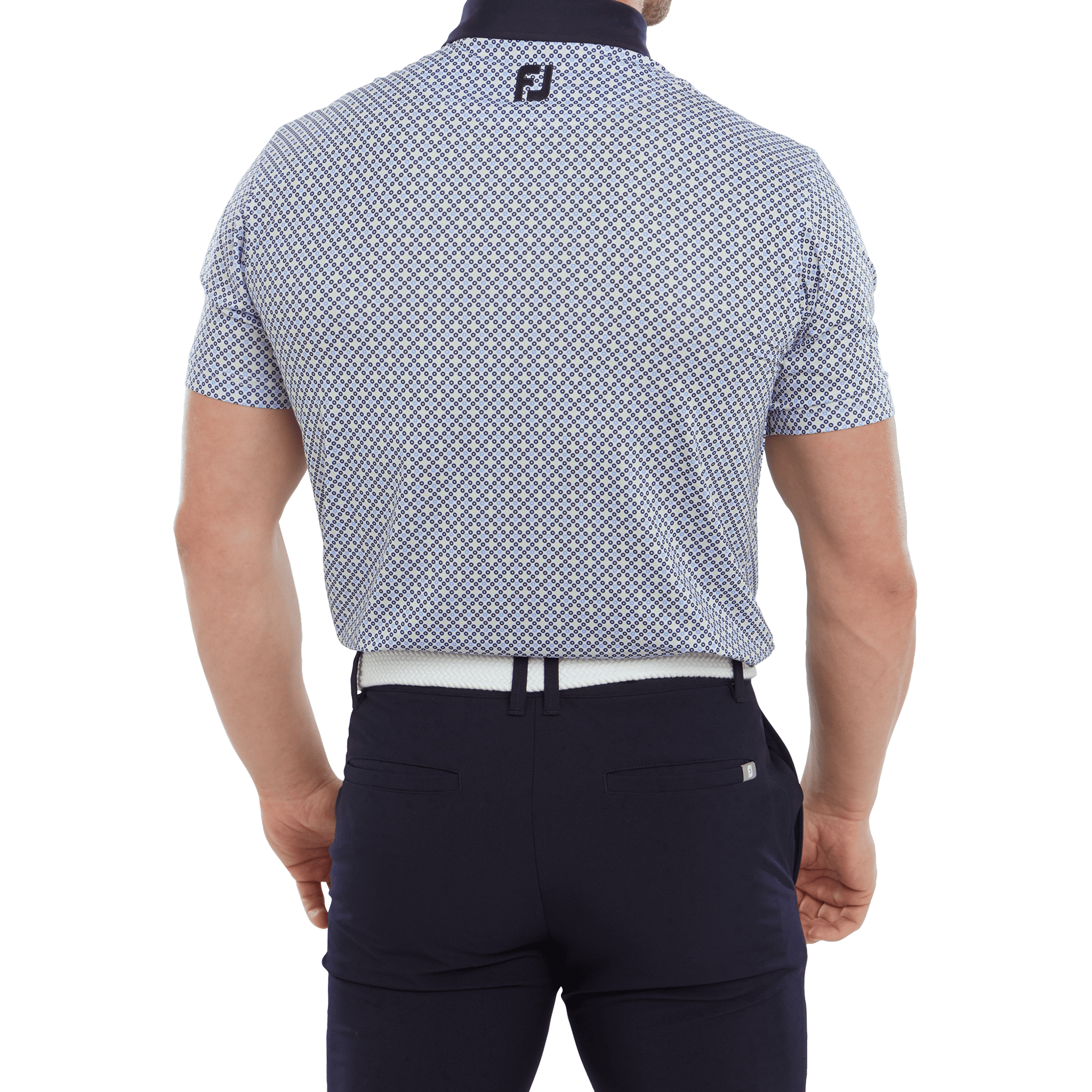 Polo à imprimé cercle Footjoy hommes