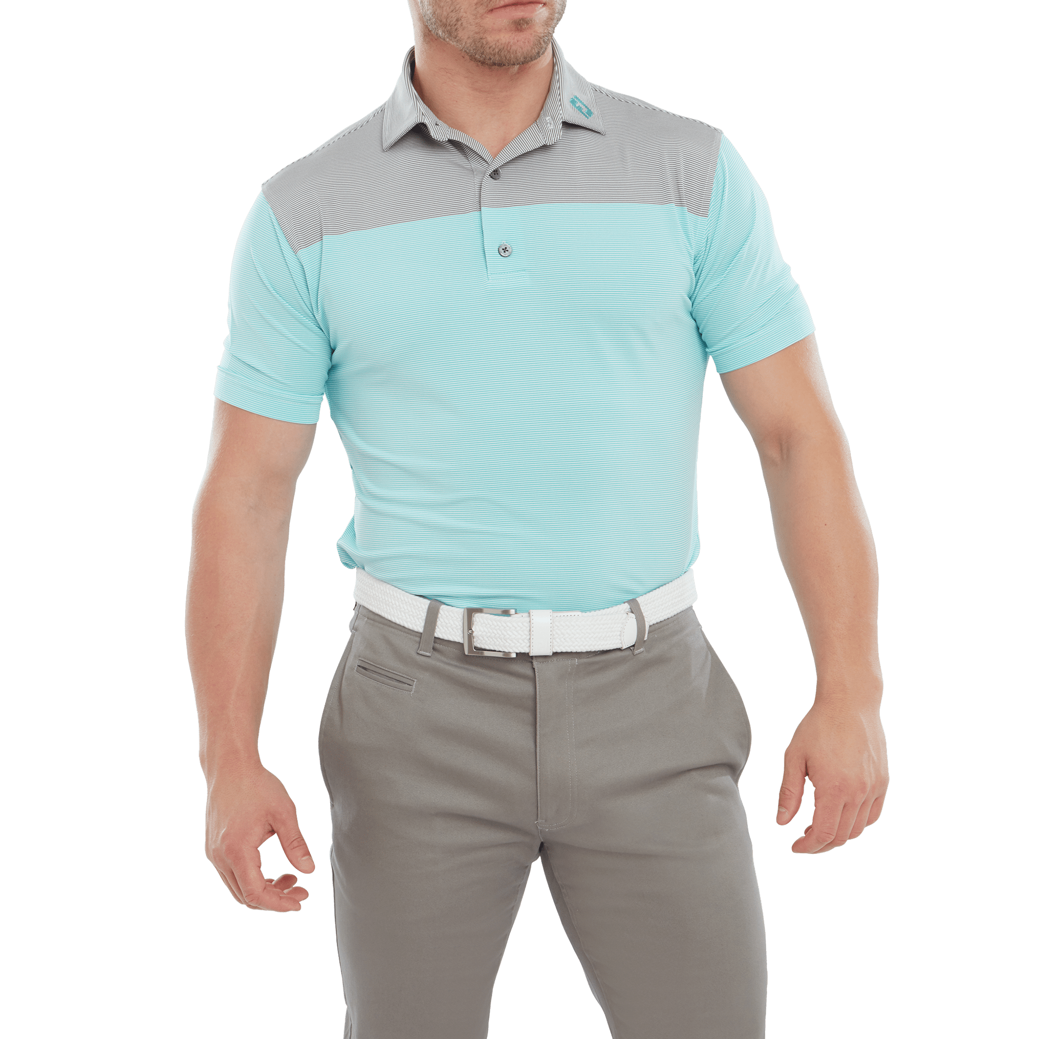 Polo Footjoy End-on-End Block Homme