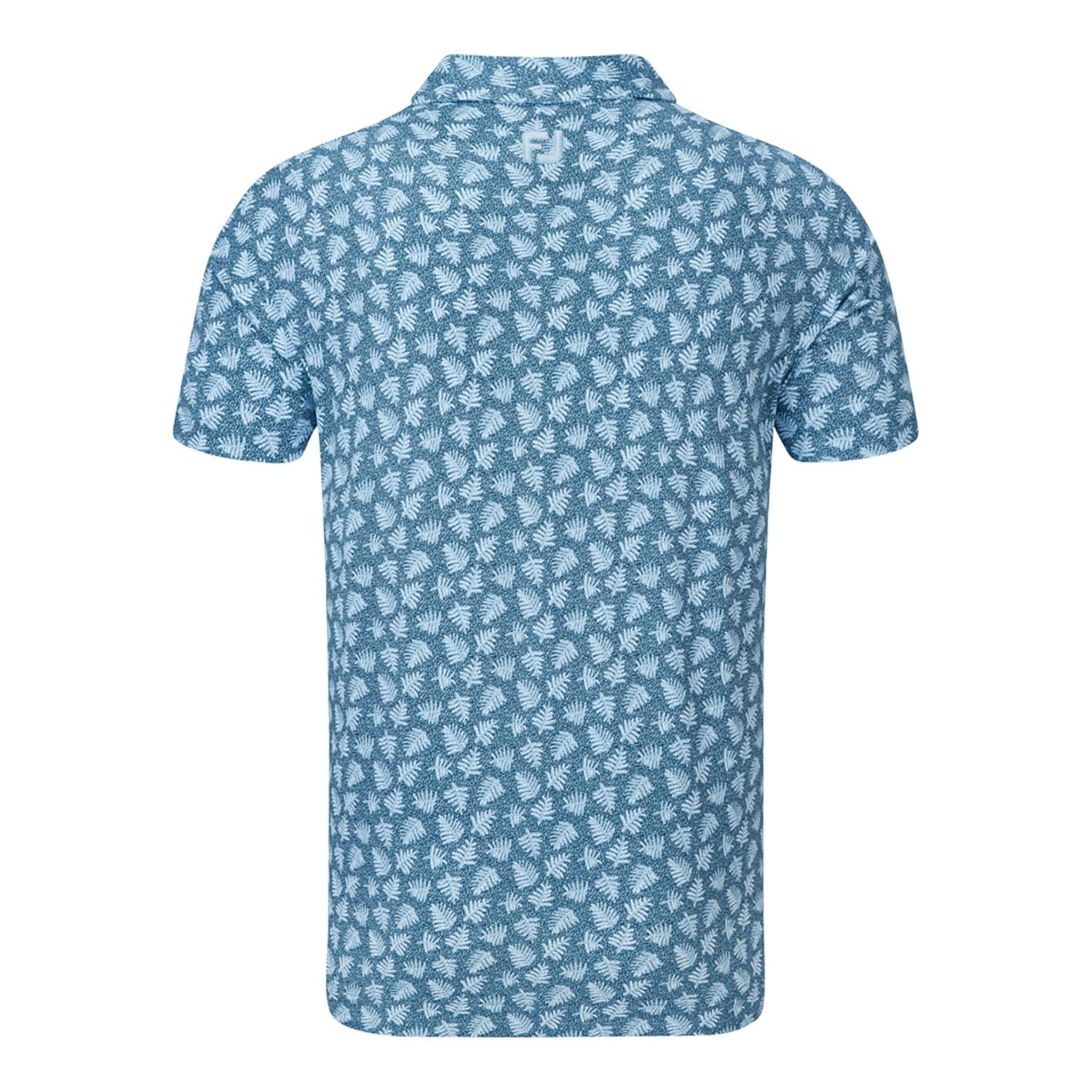 Footjoy Shadow Palm Print Polo Herren