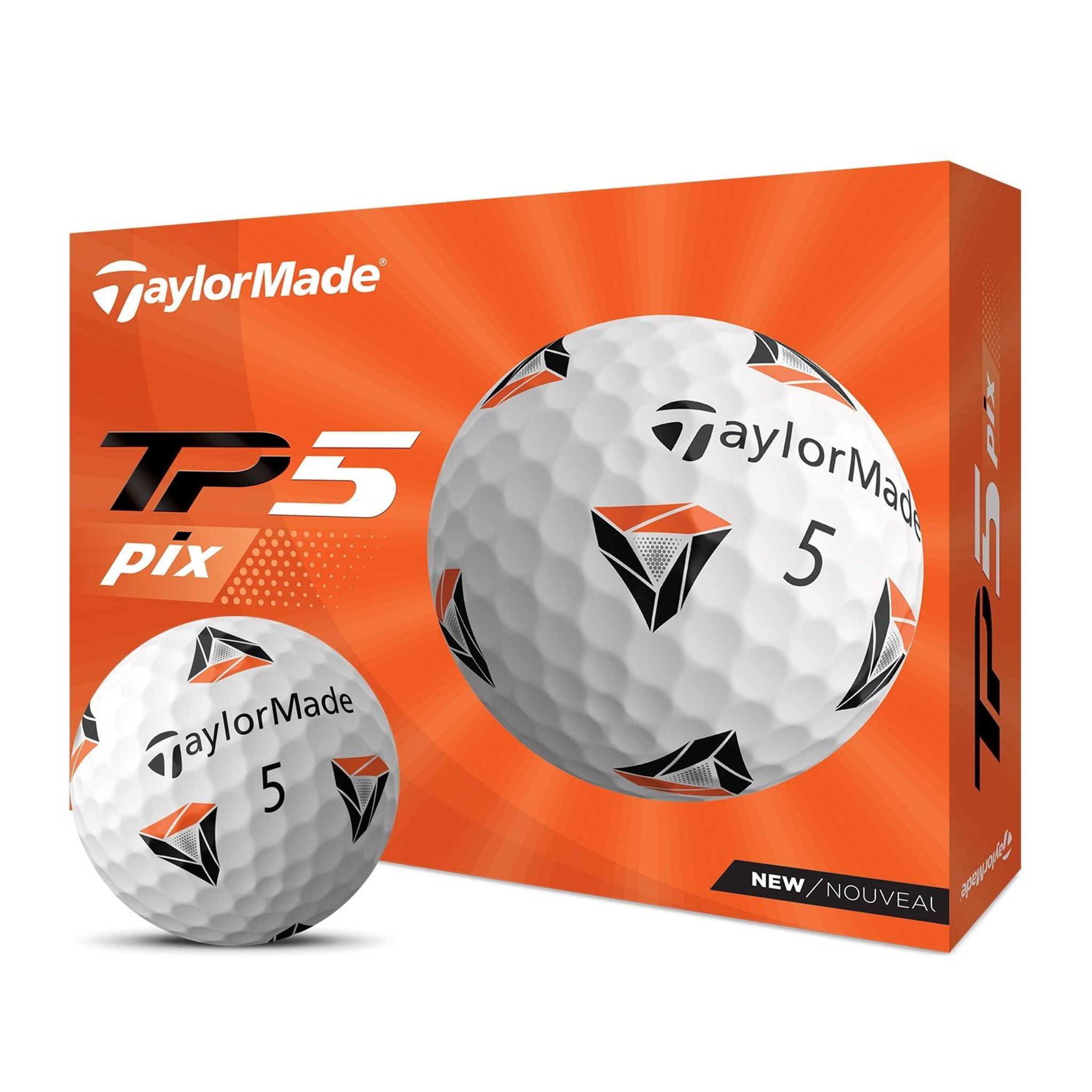 Balles de golf TaylorMade TP5 pix