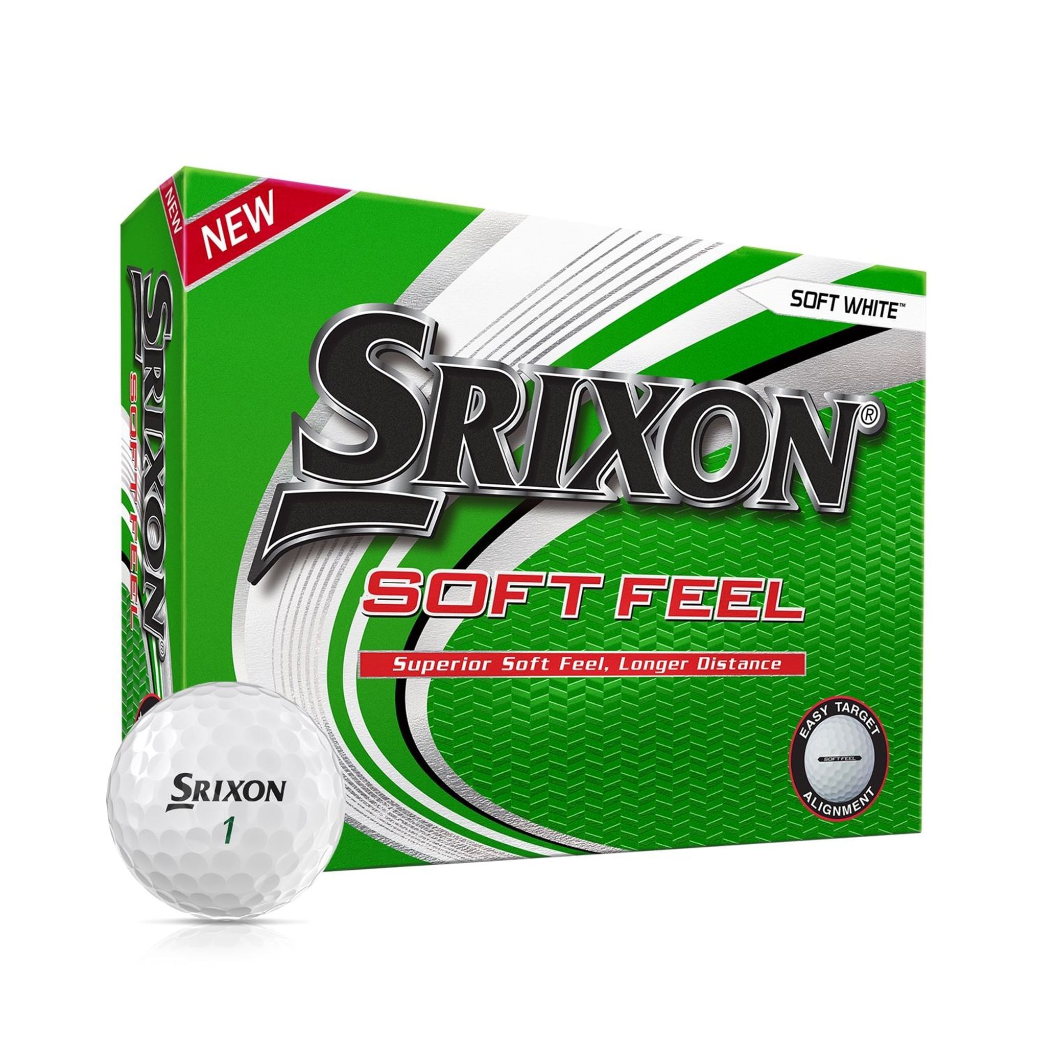 Srixon Soft Feel 12 Brite [12 balles] Orange