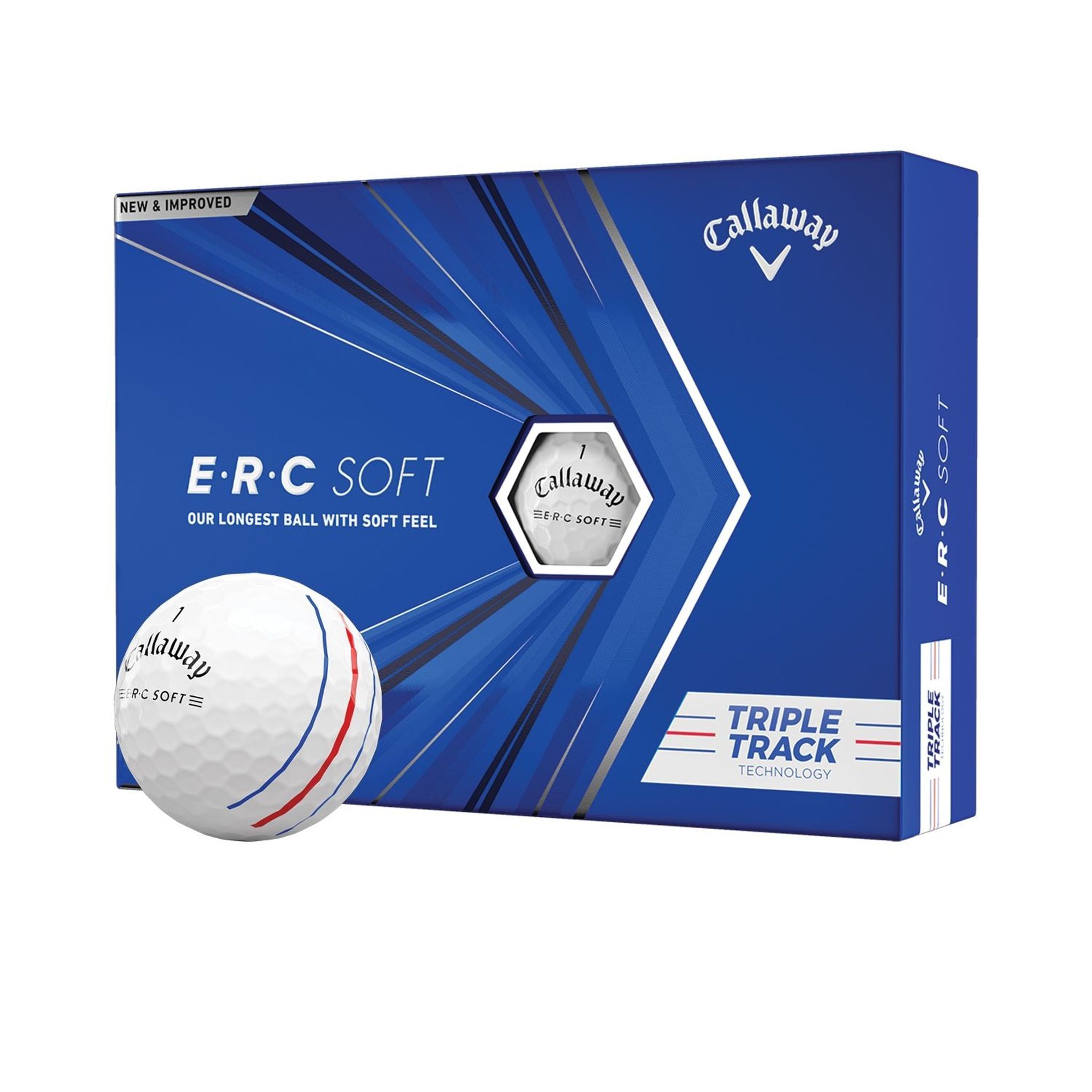 Balles de golf Callaway ERC Soft Triple Track