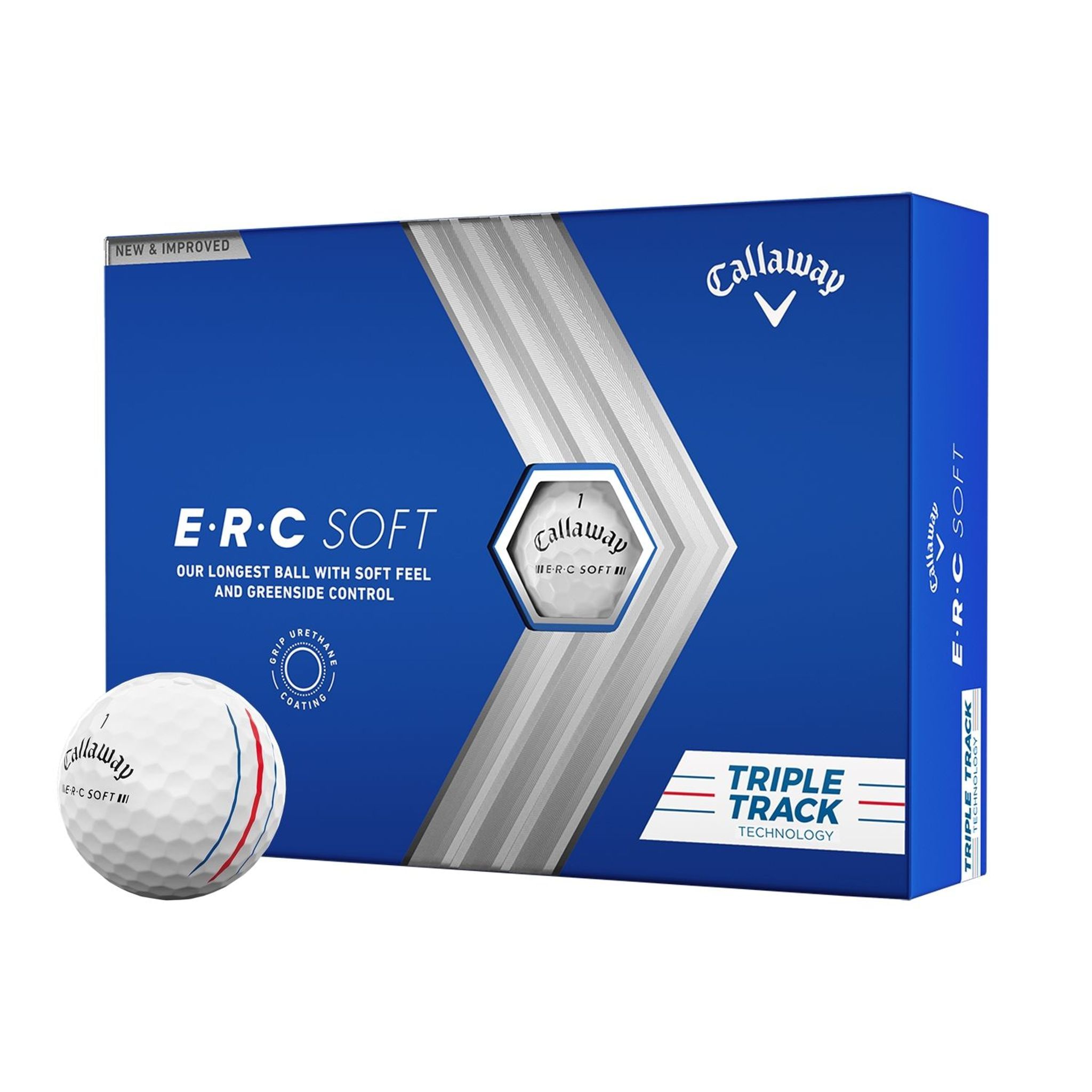 Balles de golf Callaway ERC Soft Triple Track (2023)