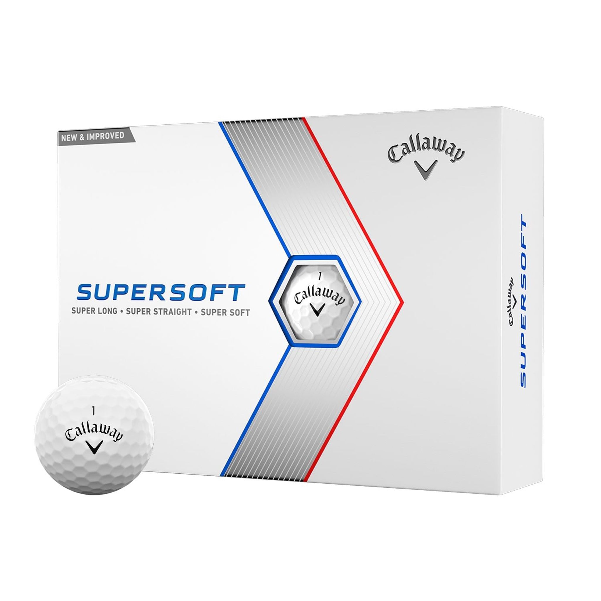 Balles de golf Callaway Supersoft (2023)