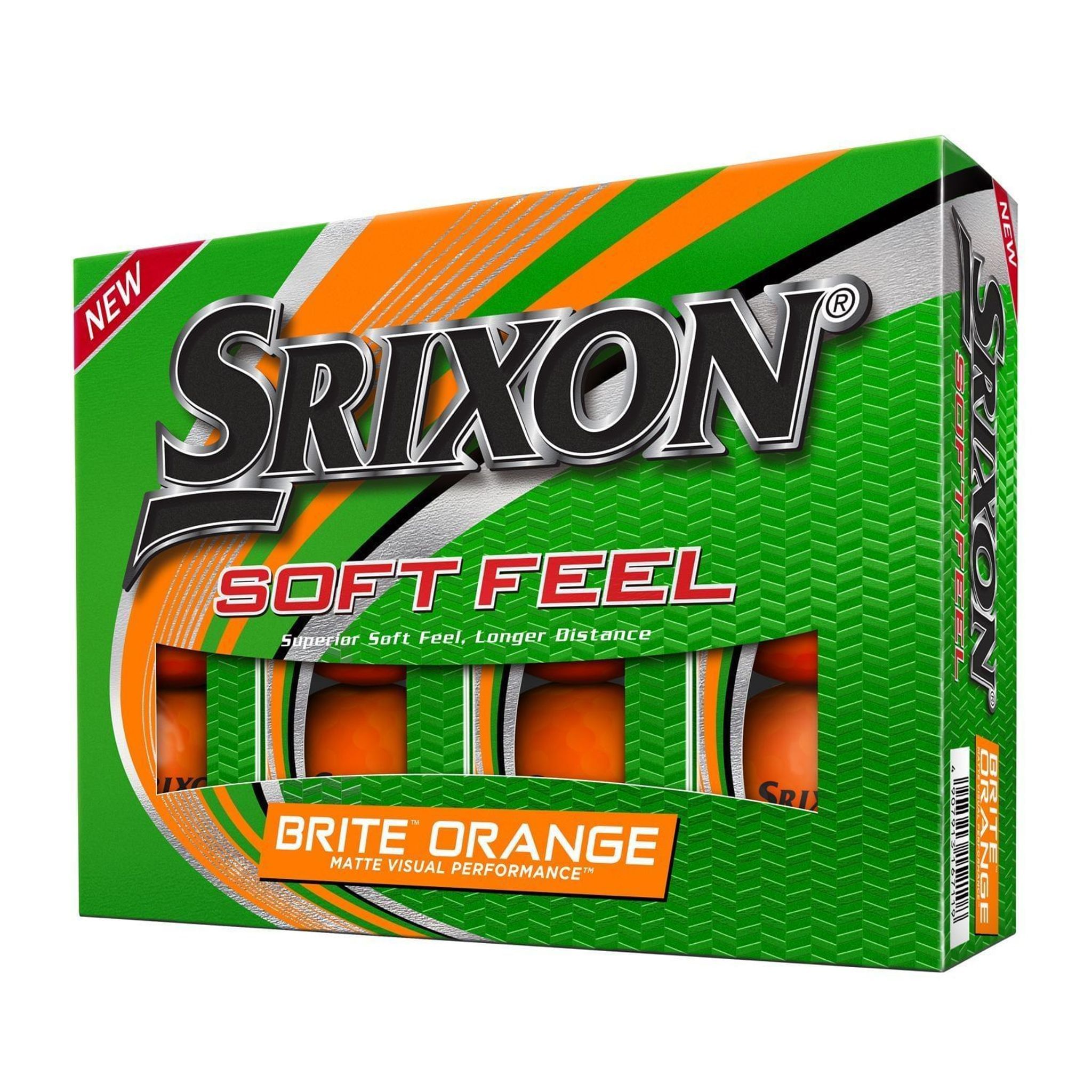 Srixon Soft Feel 12 Brite [12 balles] Orange