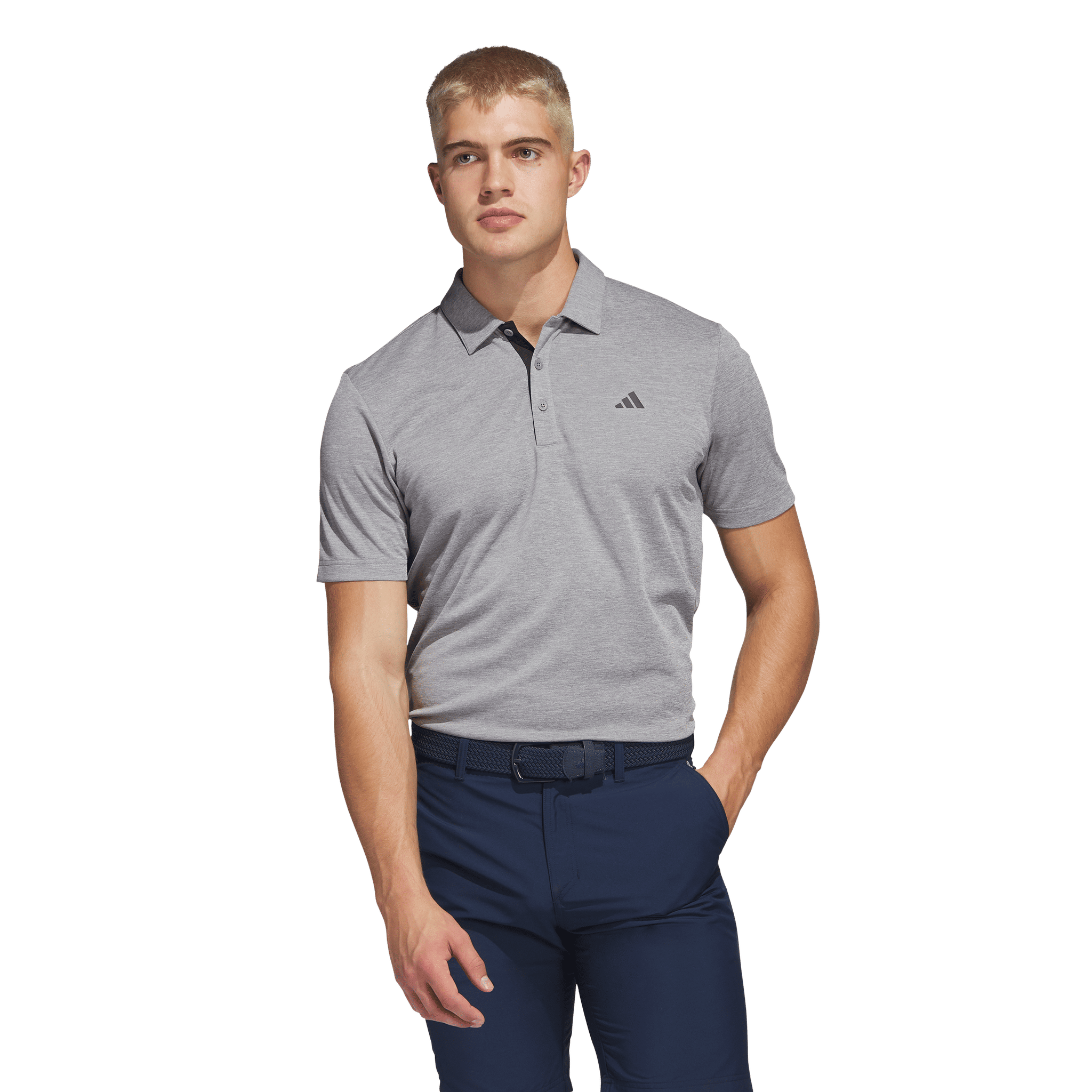 Polo Adidas Drive Heather pour homme